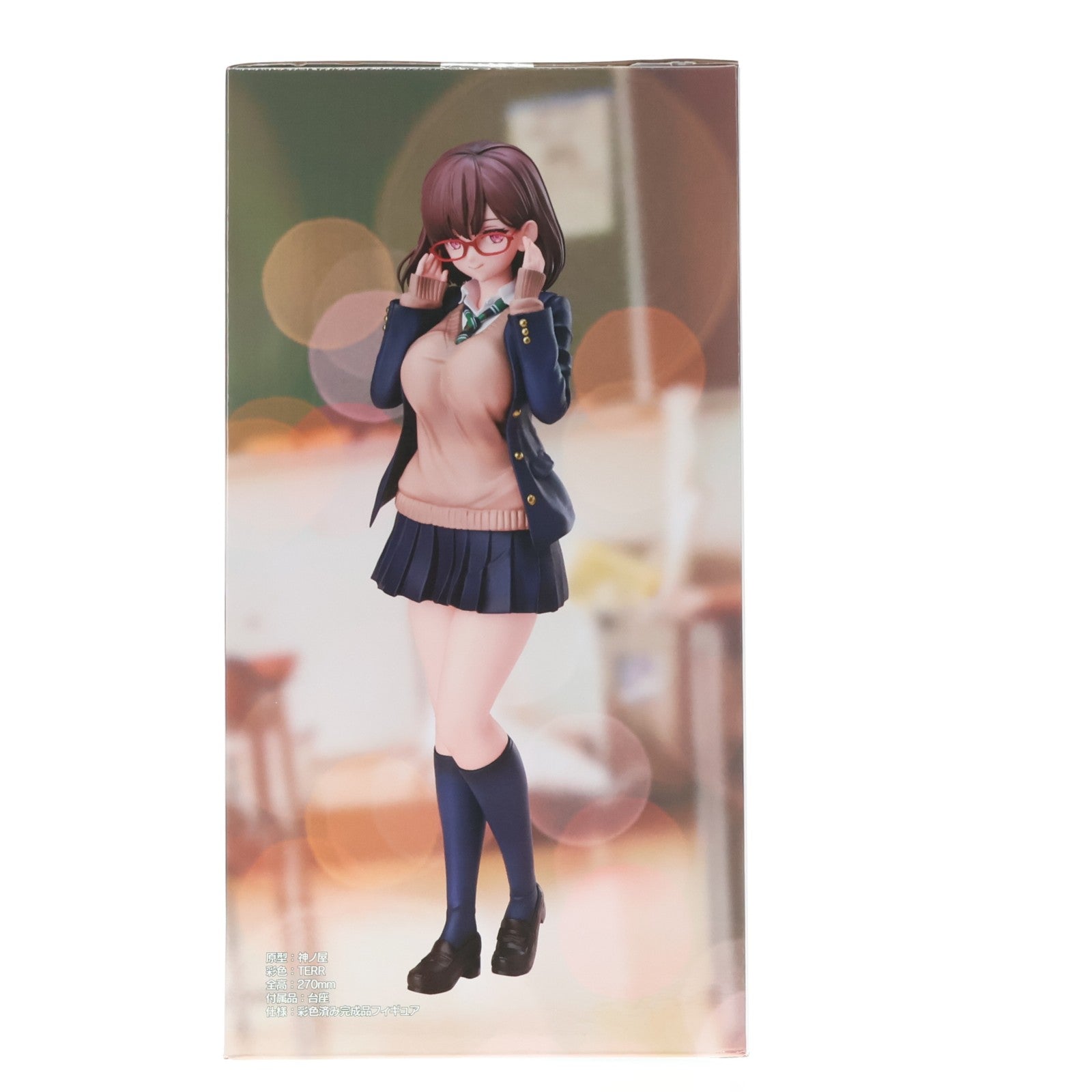 【中古即納】[FIG] 加瀬大輝イラスト『メガネJKさん』 完成品 フィギュア ユニオンクリエイティブ(20240801)