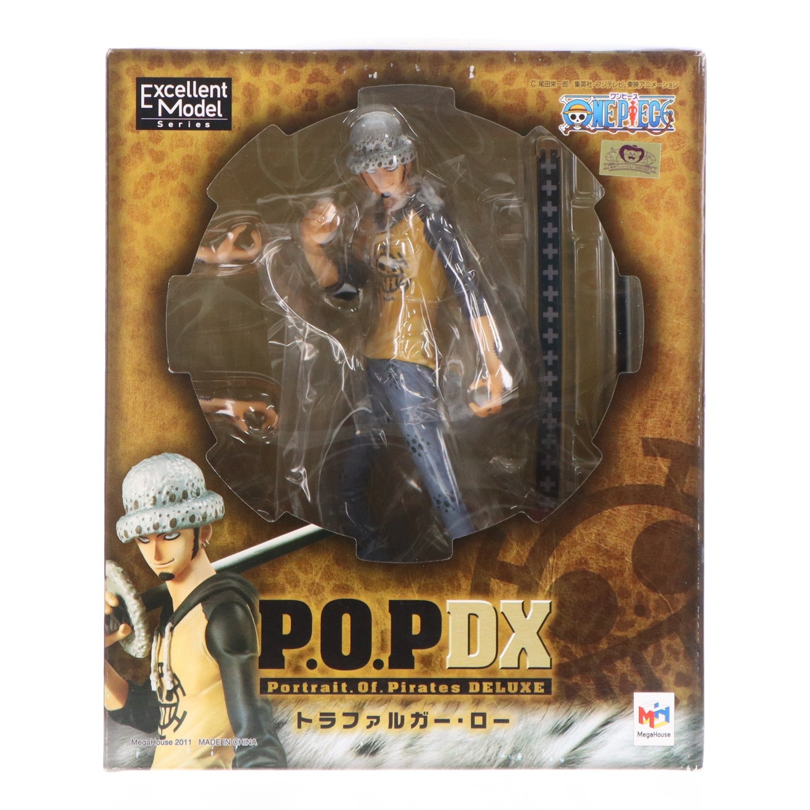 【中古即納】[FIG] Portrait.Of.Pirates P.O.P NEO-DX トラファルガー・ロー ONE PIECE(ワンピース) 1/8 完成品 フィギュア メガハウス(20110416)