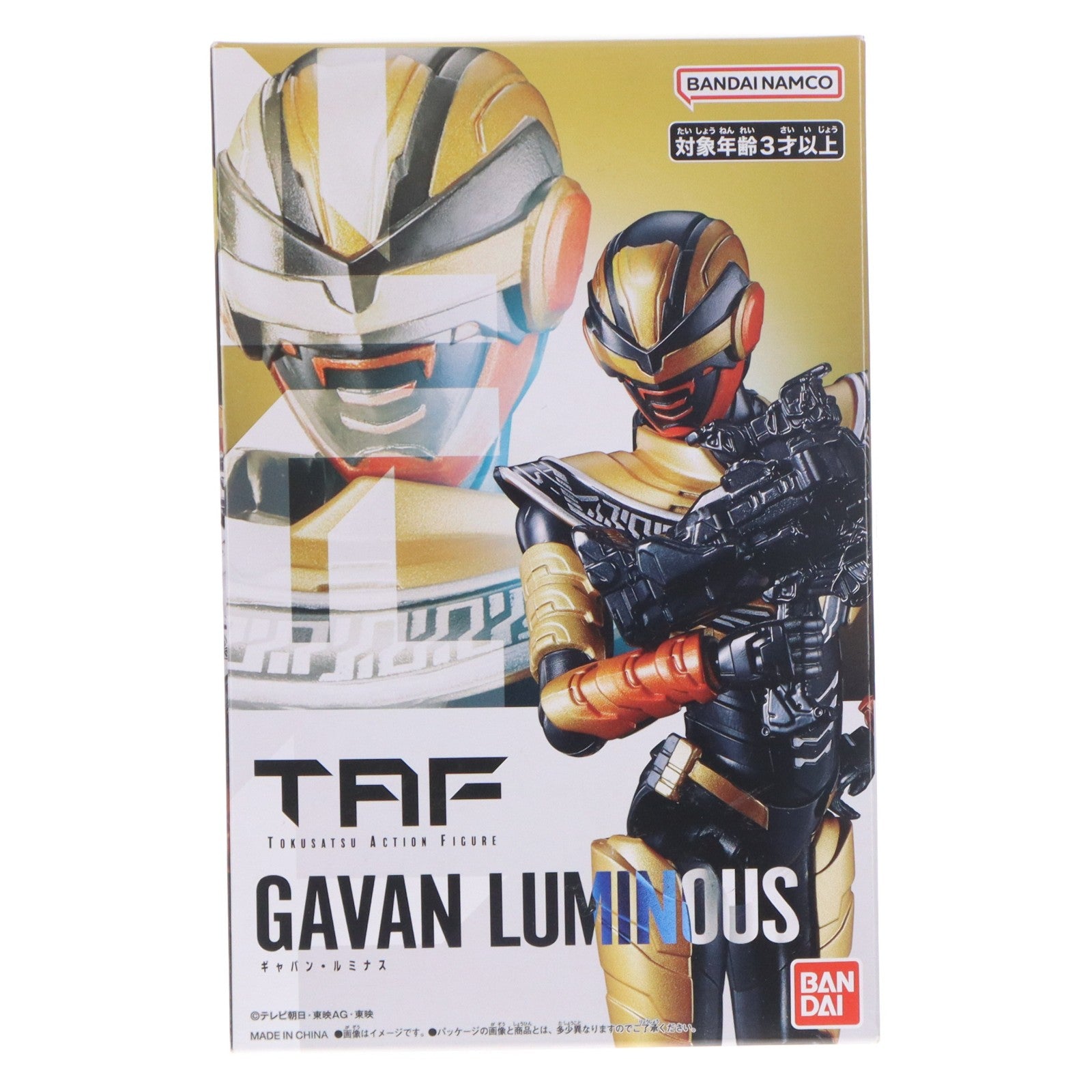 【中古即納】[FIG] TOKUSATSU ACTION FIGURE ギャバン・ルミナス 超宇宙刑事ギャバン インフィニティ 完成品 可動フィギュア バンダイ(20260307)