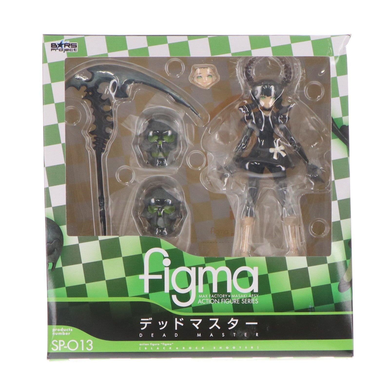 【中古即納】[FIG] figma(フィグマ) SP-013 デッドマスター ブラック★ロックシューター 完成品 可動フィギュア マックスファクトリー(20101022)