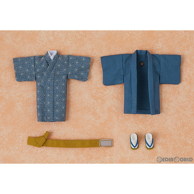 【中古即納】[FIG] ねんどろいどどーる おようふくセット 着物 Boy(ネイビー) フィギュア用アクセサリ グッドスマイルカンパニー(20230826)