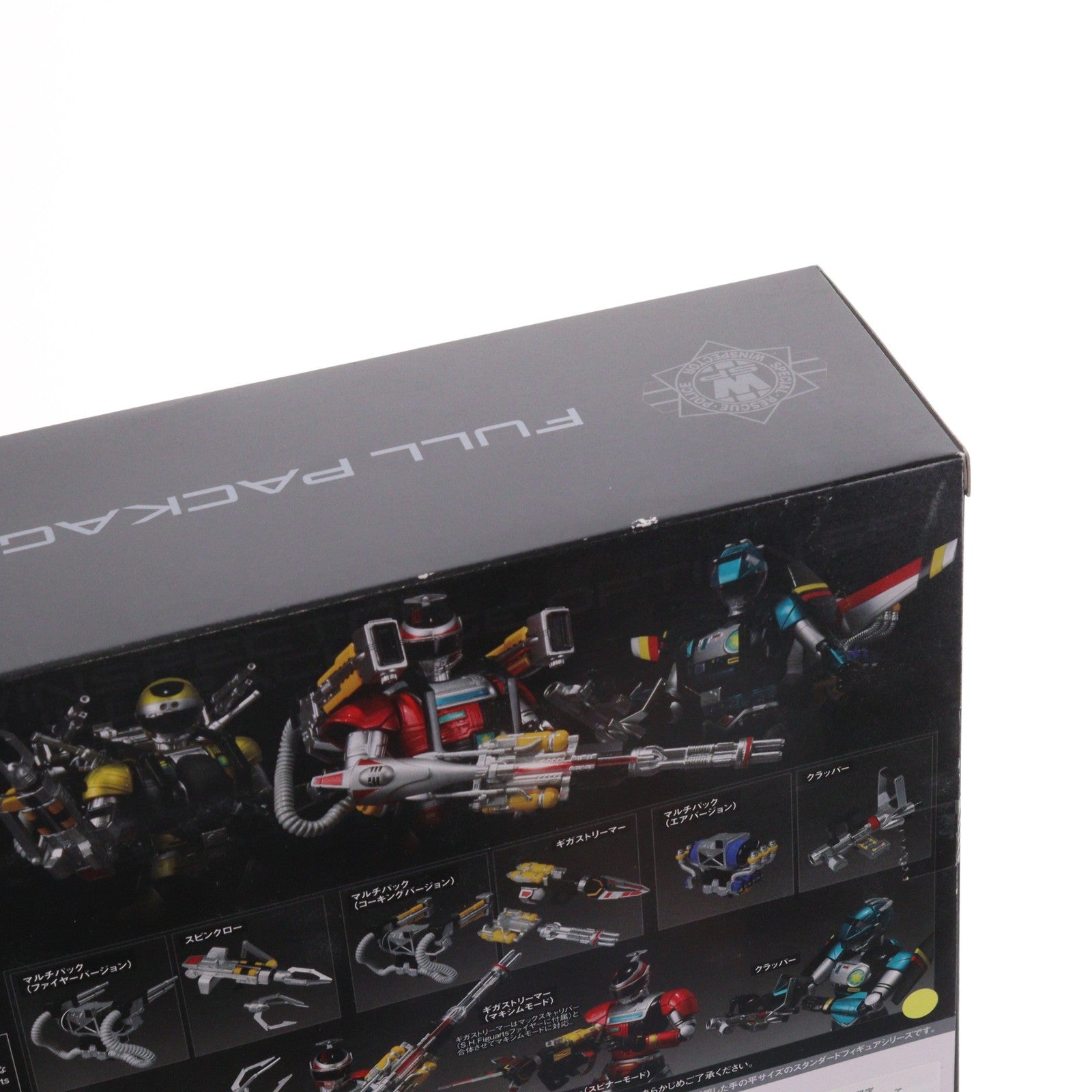 【中古即納】[FIG] 魂ウェブ商店限定 S.H.Figuarts(フィギュアーツ) 特警フルパッケージオプションセット 特警ウインスペクター フィギュア用アクセサリ バンダイ(20161031)