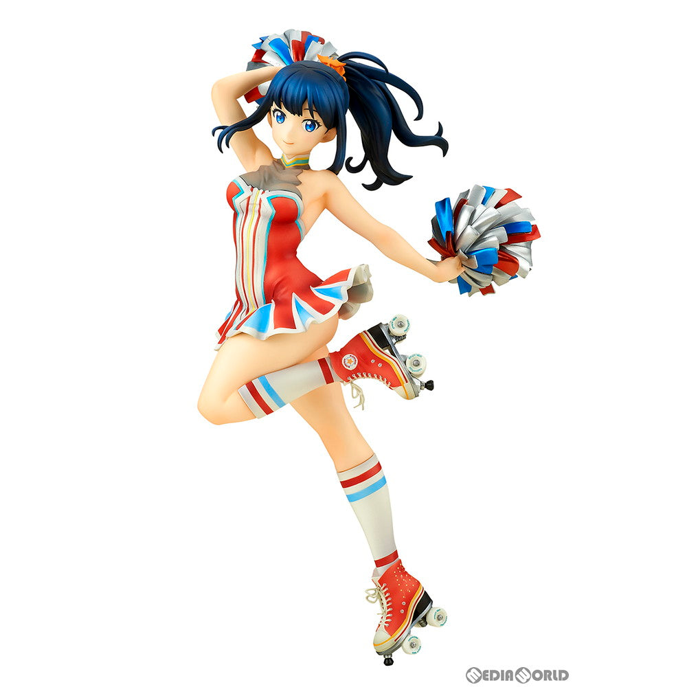 【中古即納】[FIG] 宝多六花(たからだりっか) チアガールstyle SSSS.GRIDMAN(グリッドマン) 1/7 完成品 フィギュア キューズQ(20211031)