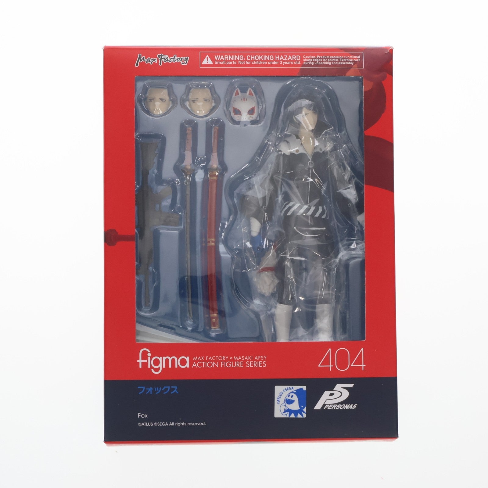 【中古即納】[FIG] figma(フィグマ) 404 フォックス ペルソナ5 完成品 可動フィギュア マックスファクトリー(20190420)