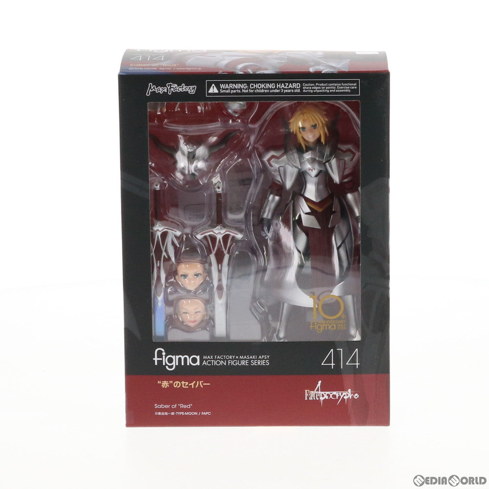 【中古即納】[FIG] figma(フィグマ) 414 赤のセイバー Fate/Apocrypha(フェイト/アポクリファ) 完成品 可動フィギュア マックスファクトリー(20190228)