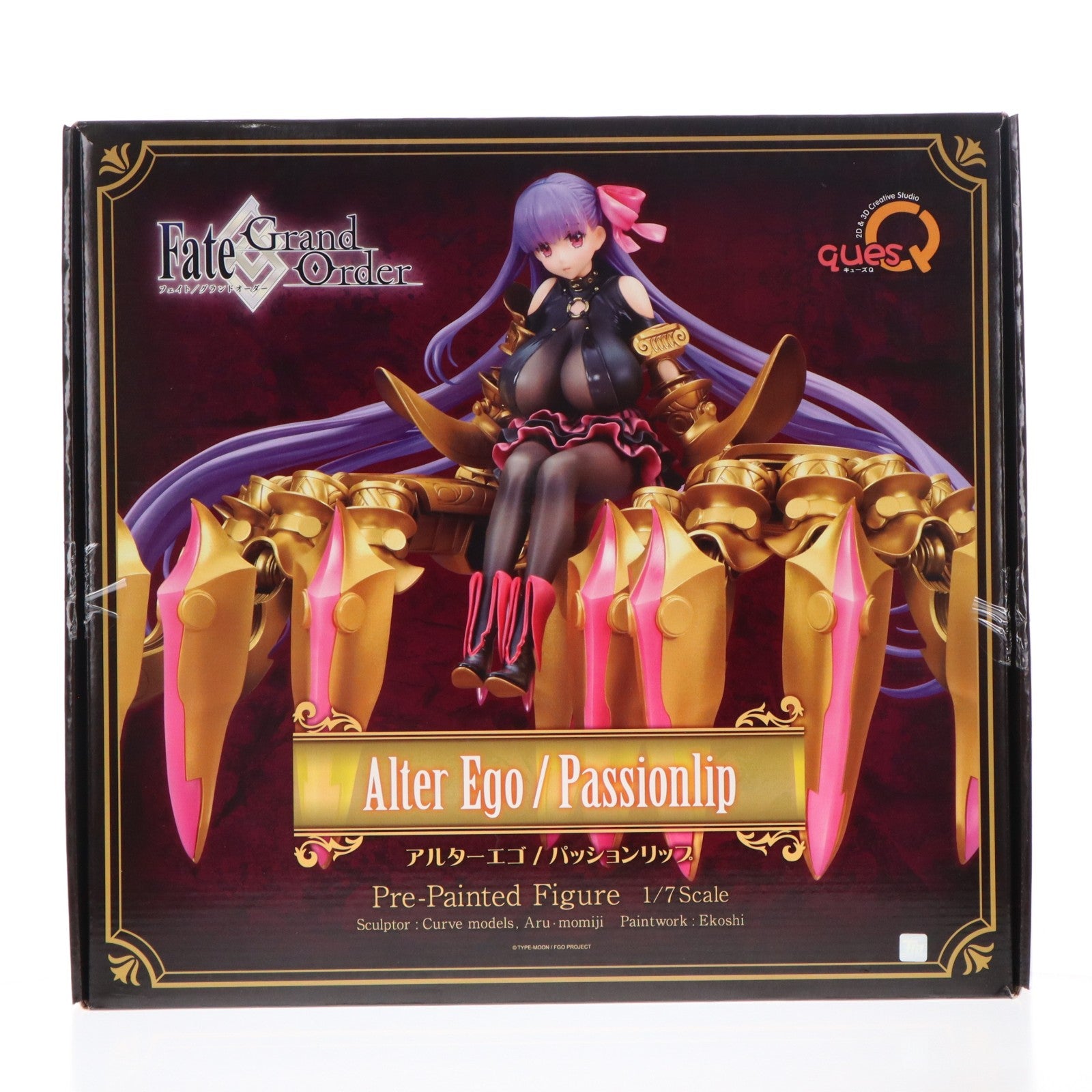 【中古即納】[FIG] アルターエゴ/パッションリップ Fate/Grand Order(フェイト/グランドオーダー) 1/7 完成品 フィギュア キューズQ(20220612)