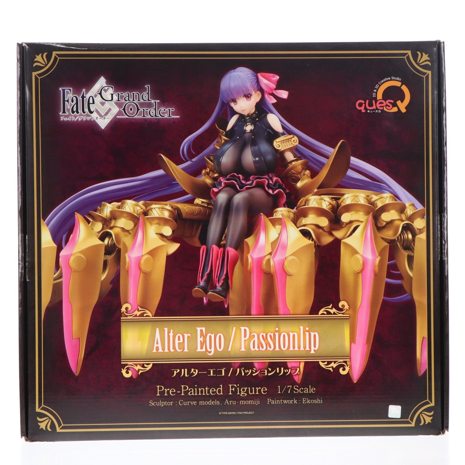 【中古即納】[FIG] アルターエゴ/パッションリップ Fate/Grand Order(フェイト/グランドオーダー) 1/7 完成品 フィギュア キューズQ(20220612)