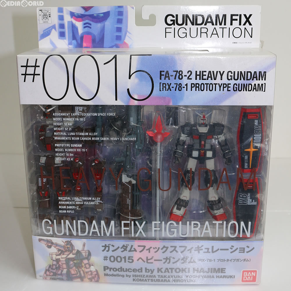 【中古即納】[FIG] GUNDAM FIX FIGURATION #0015 ヘビーガンダム 機動戦士ガンダム MS-X 完成品 可動フィギュア バンダイ(20060727)