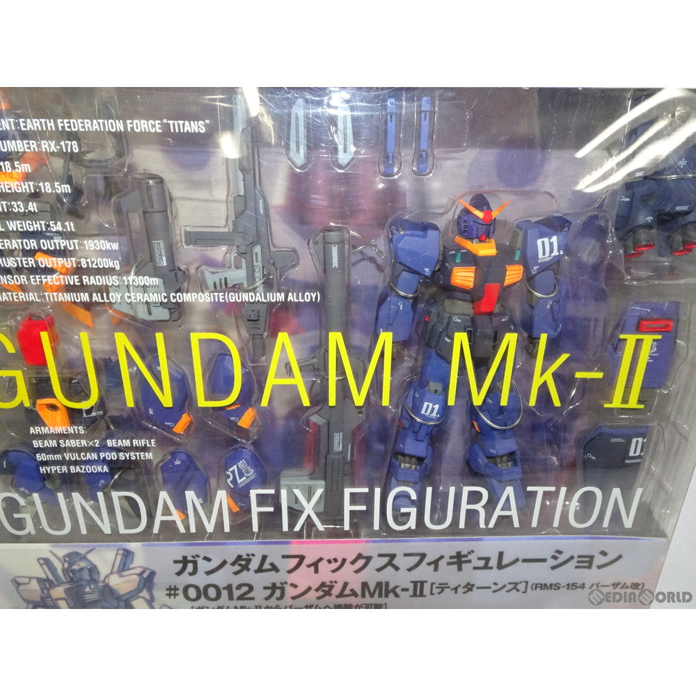 【中古即納】[FIG] GUNDAM FIX FIGURATION #0012 ガンダムMk-II [ティターンズ] 1号機 機動戦士Zガンダム 完成品 可動フィギュア バンダイ(20030125)