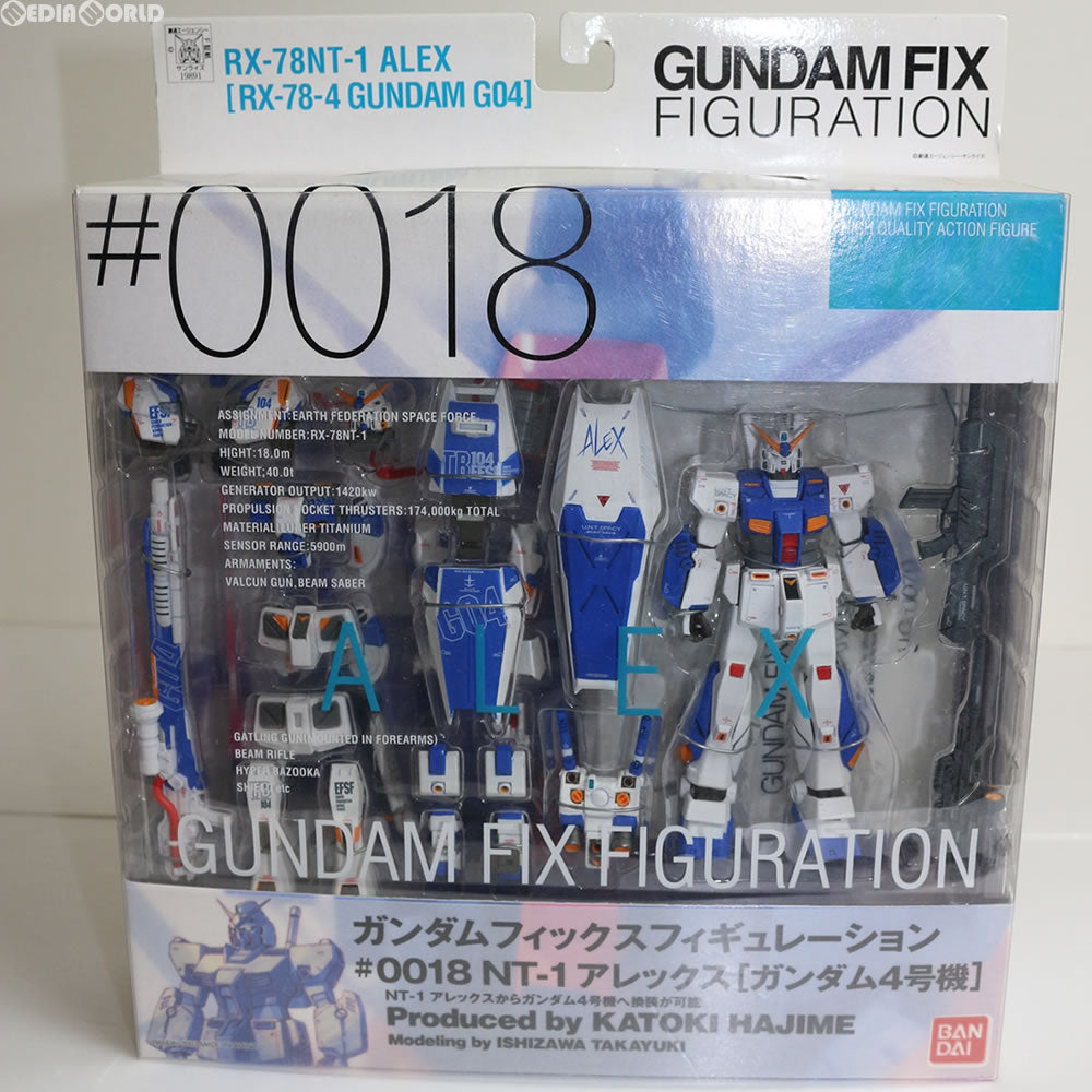 【中古即納】[FIG] GUNDAM FIX FIGURATION #0018 RX-78NT-1アレックス 機動戦士ガンダム0080 ポケットの中の戦争 完成品 可動フィギュア バンダイ(20040124)