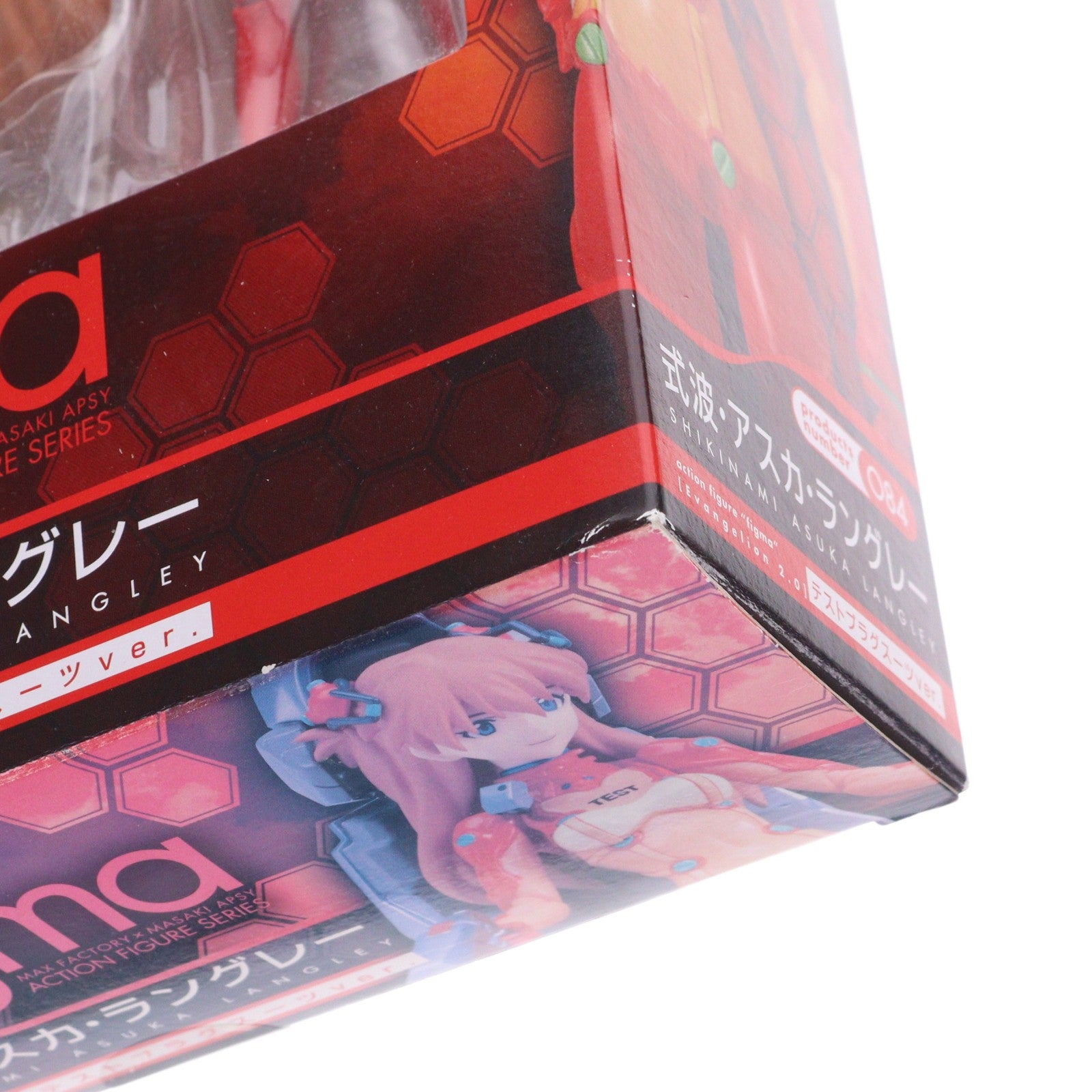 【中古即納】[FIG] figma(フィグマ) 084 式波・アスカ・ラングレー テストプラグスーツver. ヱヴァンゲリヲン新劇場版:破 完成品 可動フィギュア マックスファクトリー(20110127)
