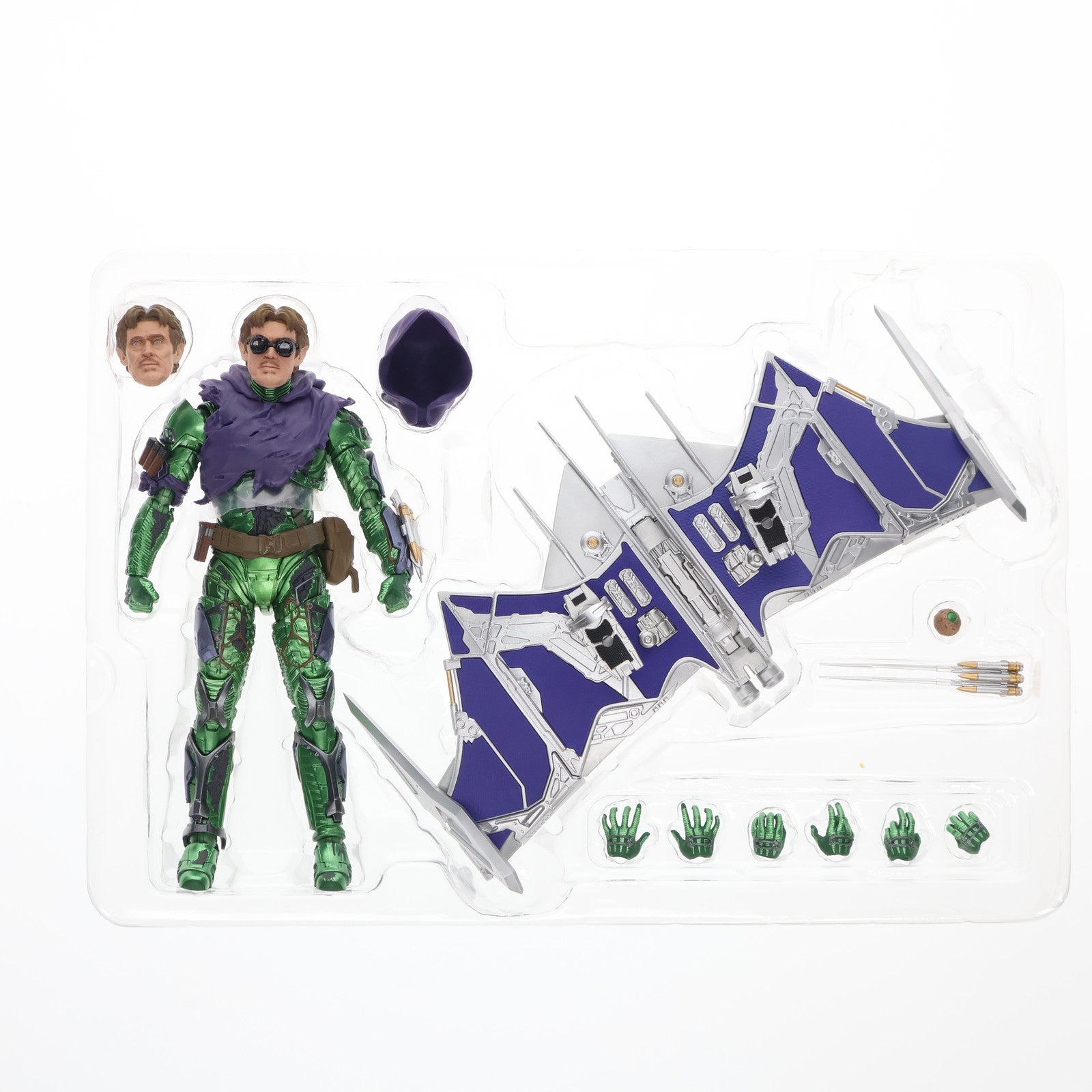 【中古即納】[FIG] 魂ウェブ商店限定 S.H.Figuarts(フィギュアーツ) グリーン・ゴブリン スパイダーマン:ノー・ウェイ・ホーム 完成品 可動フィギュア バンダイスピリッツ(20231031)