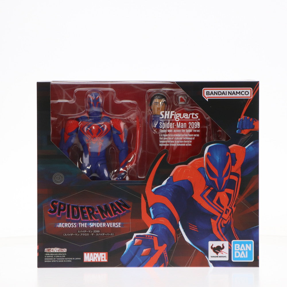 【中古即納】[FIG] 魂ウェブ商店限定 S.H.Figuarts(フィギュアーツ) スパイダーマン 2099 スパイダーマン アクロス・ザ・スパイダーバース 完成品 可動フィギュア バンダイスピリッツ(20231124)