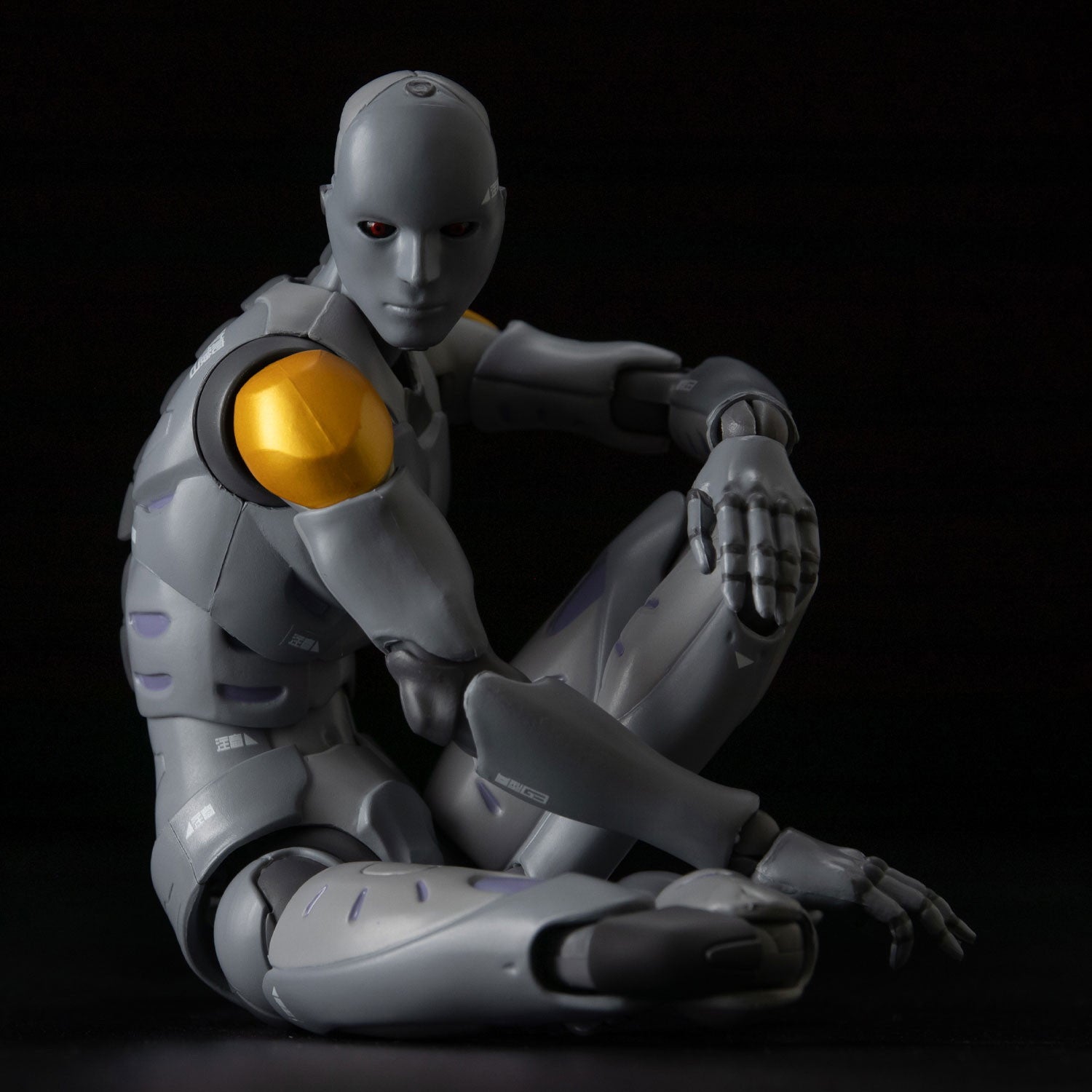 【中古即納】[FIG] 東亜重工 合成人間 識臣対応試験参型 1/12 完成品 可動フィギュア 1000Toys(20241208)