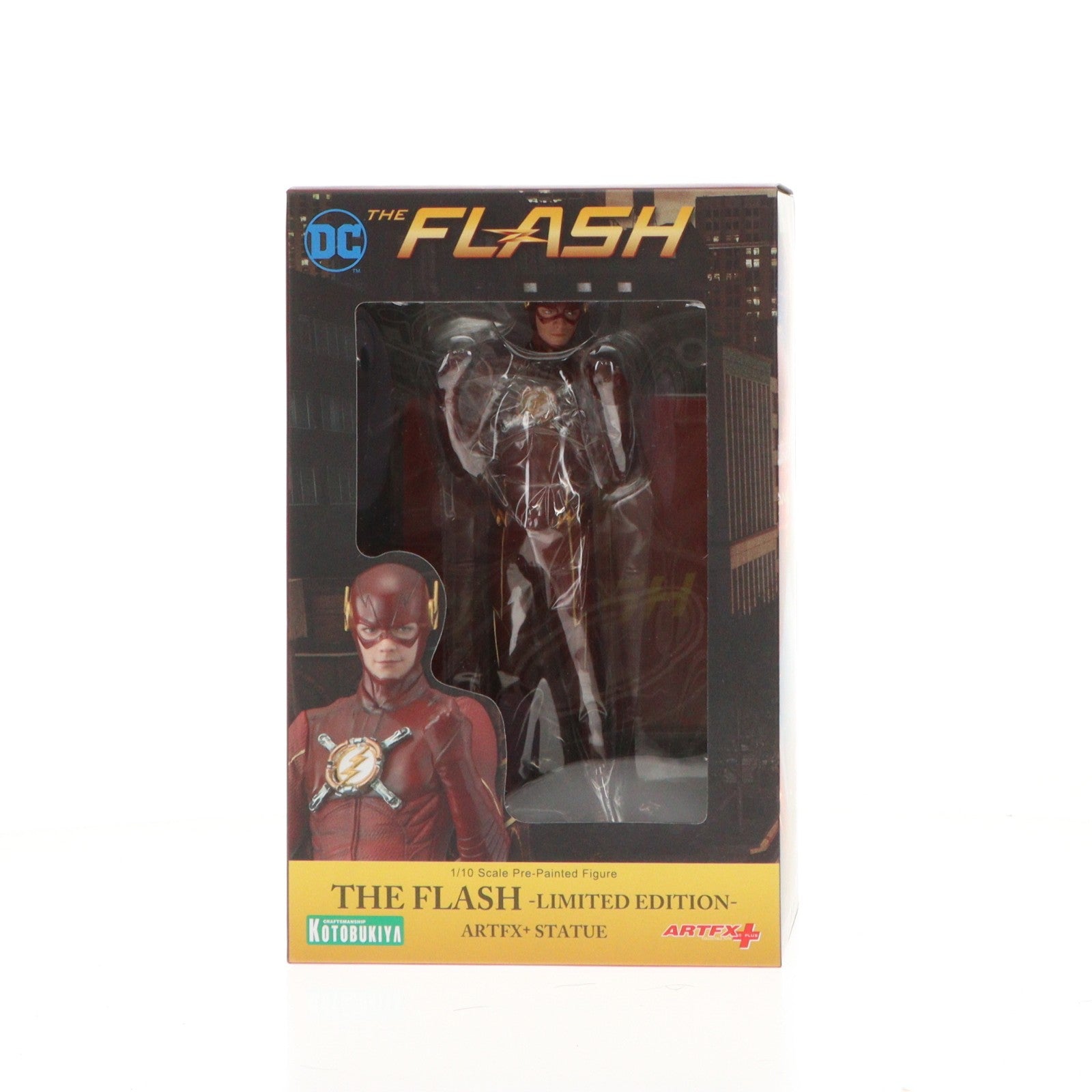 【中古即納】[FIG] 東京コミコン2017限定 ARTFX+ フラッシュ -THE FLASH-(ザ・フラッシュ) リミテッドエディション 1/10 完成品 フィギュア(SV217) コトブキヤ(20171201)