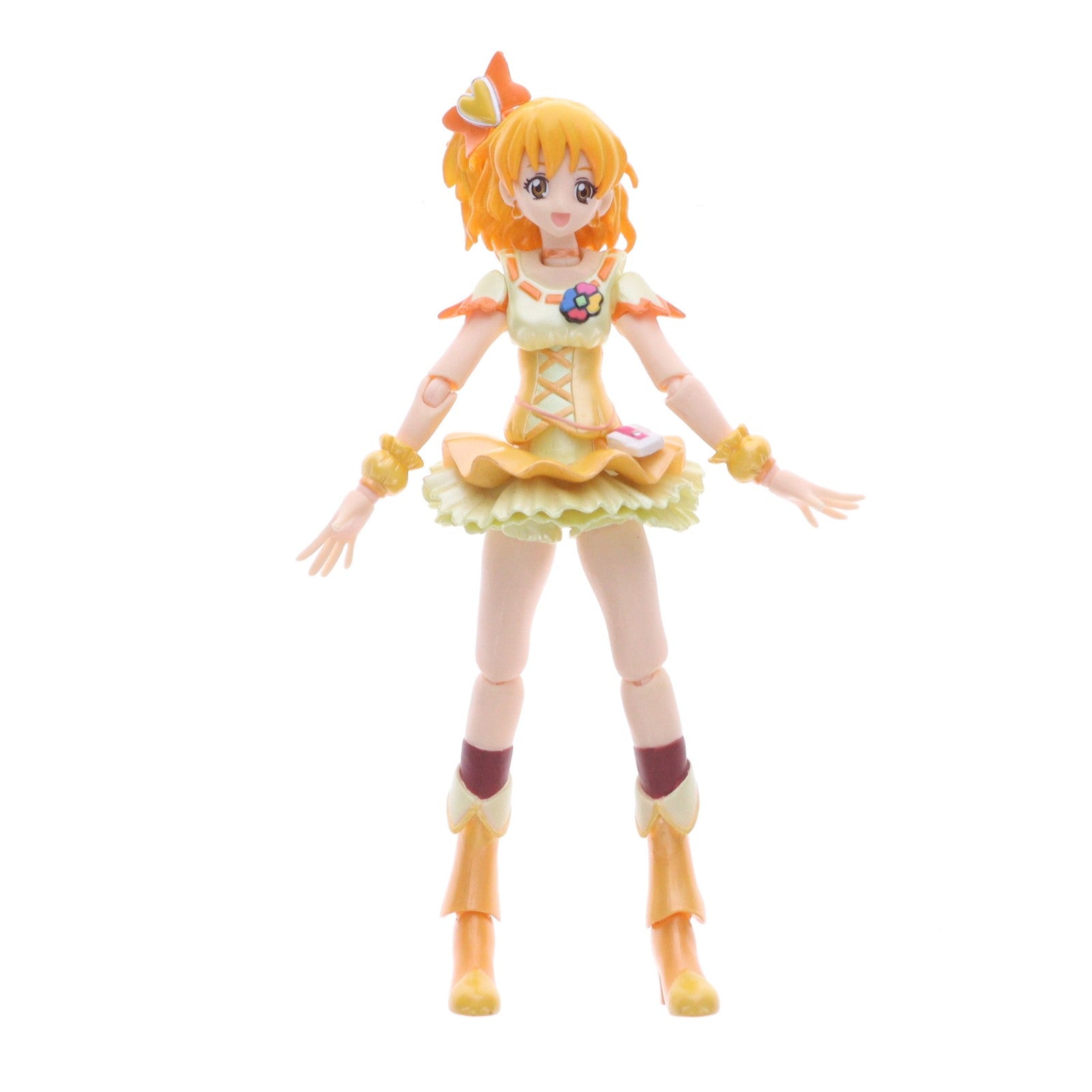 【中古即納】[FIG] S.H.Figuarts(フィギュアーツ) キュアパイン フレッシュプリキュア! 完成品 可動フィギュア バンダイ(20100626)