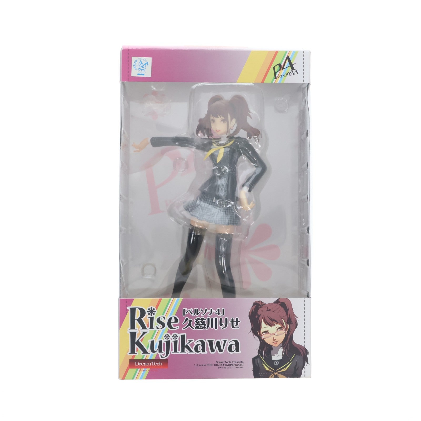 【中古即納】[FIG] ドリームテック 久慈川りせ(くじかわりせ) ペルソナ4 1/8 完成品 フィギュア(DT-54) ウェーブ(WAVE)(20120309)