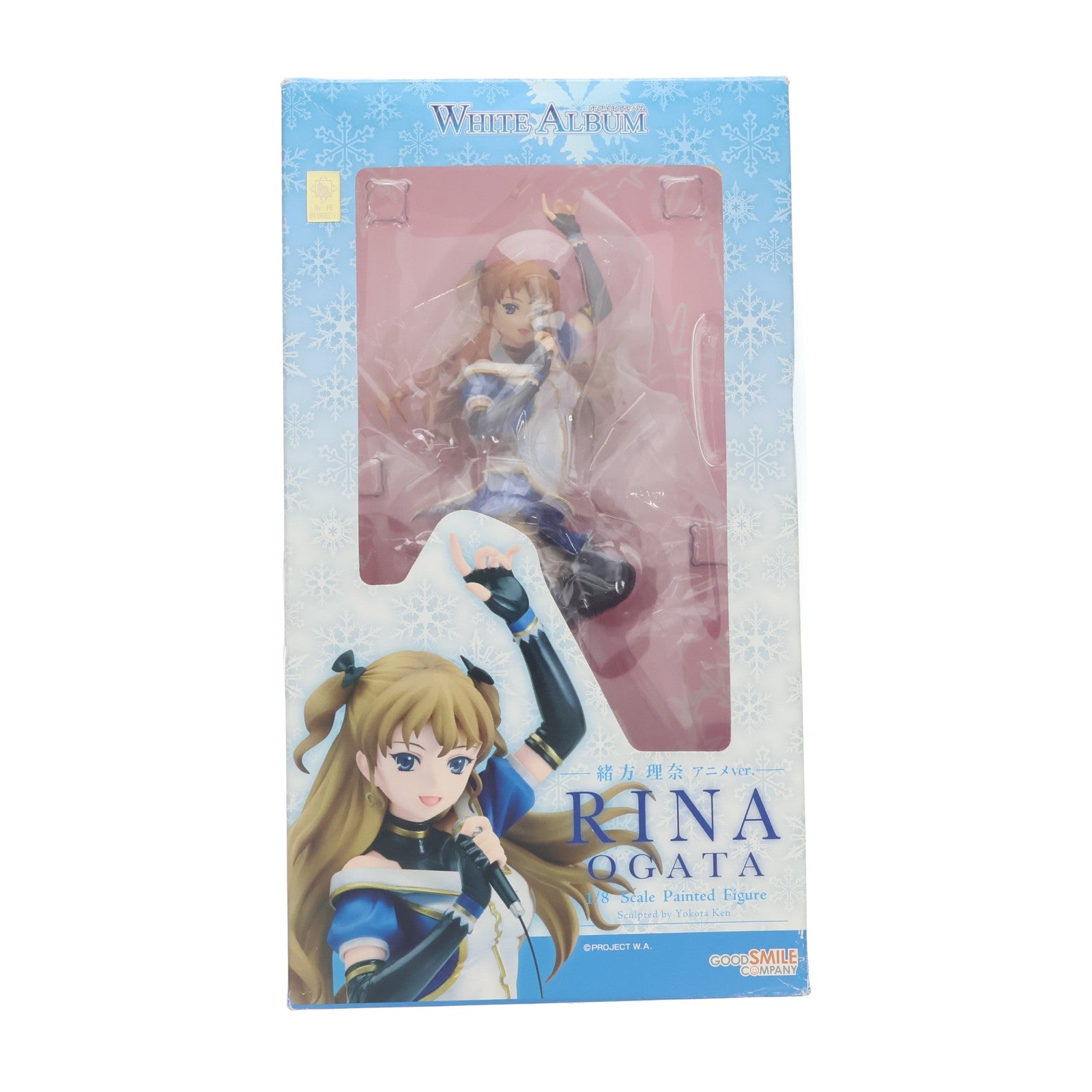 【中古即納】[FIG] 緒方理奈(おがたりな) WHITE ALBUM(ホワイトアルバム) 1/8 完成品 フィギュア グッドスマイルカンパニー(20100128)