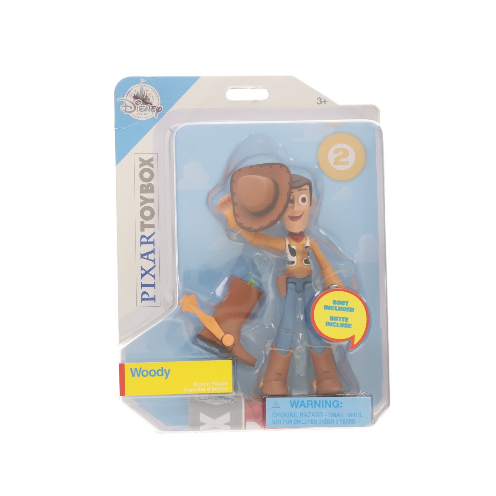 【中古即納】[FIG] ディズニーストア限定 PIXAR TOYBOX(ピクサー トイボックス) 2 ウッディ トイ・ストーリー 完成品 可動フィギュア ディズニーストア(20191231)