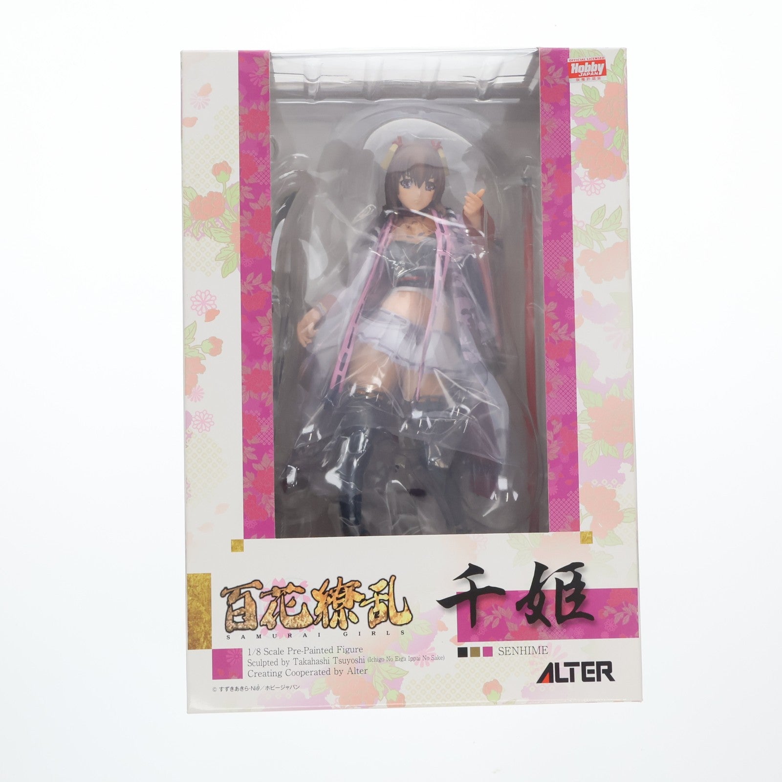 【中古即納】[FIG] 千姫(せんひめ) 百花繚乱 1/8 完成品 フィギュア アルター(20100709)