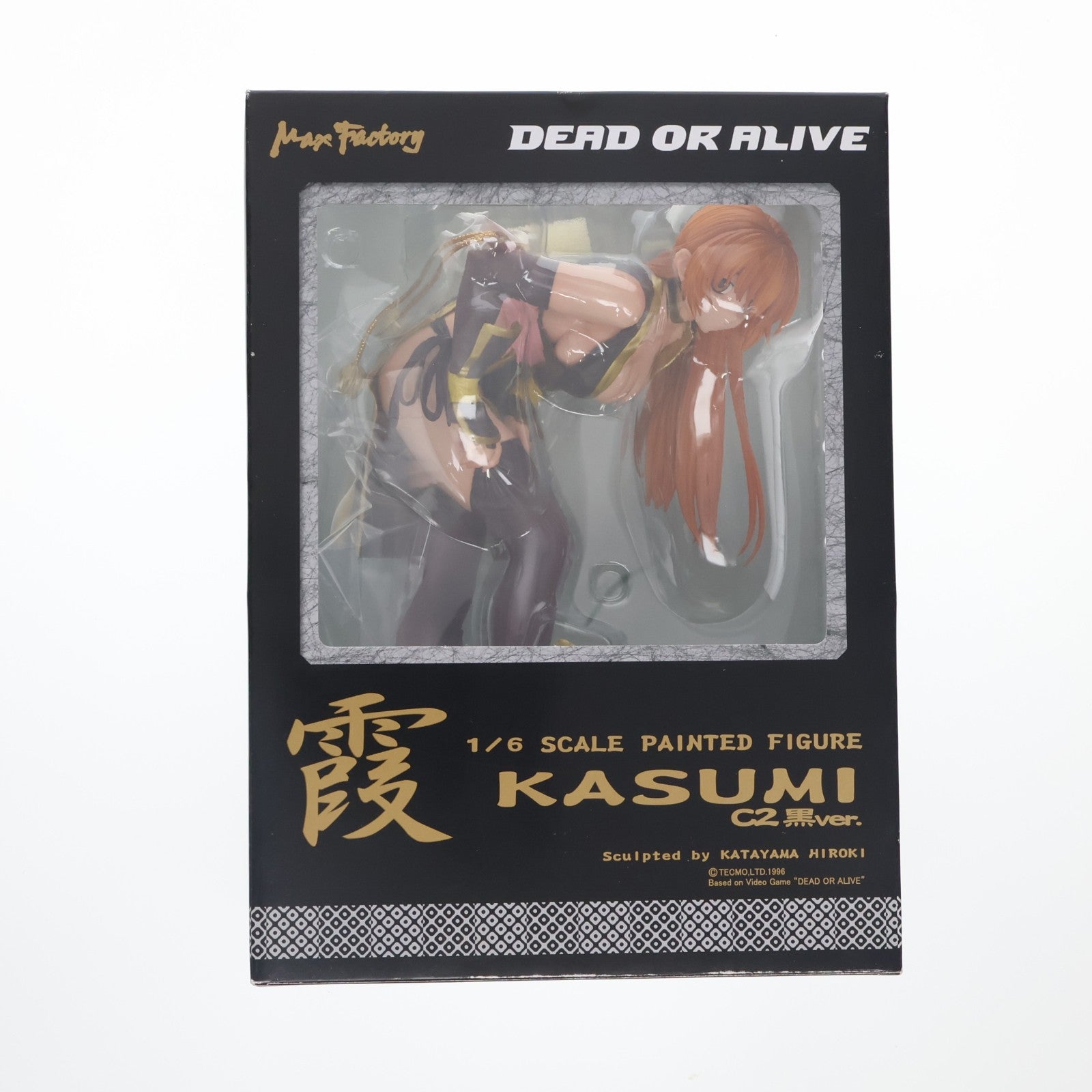 【中古即納】[FIG] ワンフェス2005夏限定 霞(かすみ) C2黒ver. DEAD OR ALIVE(デッドオアアライブ) 1/6 完成品 フィギュア マックスファクトリー(20050821)