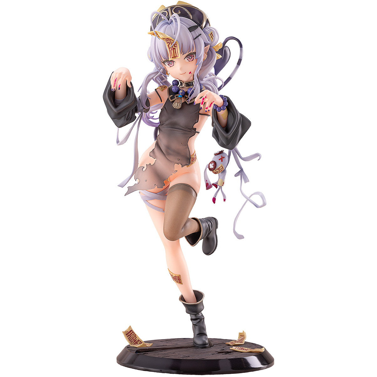 【中古即納】[FIG] アクリルキーホルダー付属 SSR FIGURE 死ノ宮かんな(しのみやかんな) キョンシー Ver. 1/7 完成品 フィギュア SSR FIGURE(20250830)