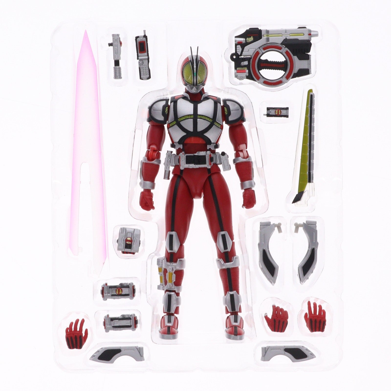 【中古即納】[FIG] S.H.Figuarts(フィギュアーツ) 仮面ライダーファイズ ブラスターフォーム 仮面ライダー555(ファイズ) 完成品 可動フィギュア バンダイ(20110514)