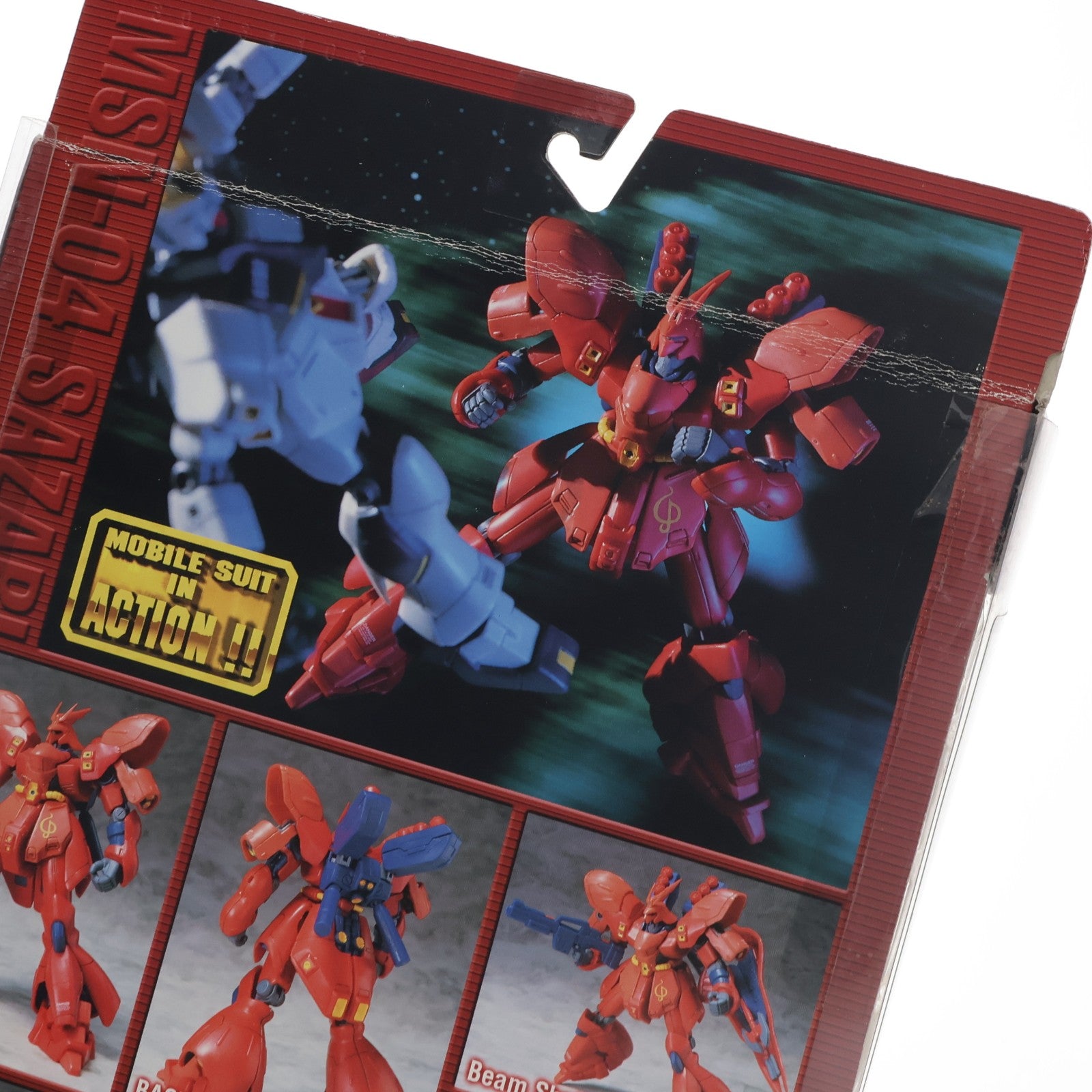 【中古即納】[FIG] MS IN ACTION!!(モビルスーツ・イン・アクション) MSN-04 サザビー 機動戦士ガンダム 逆襲のシャア 完成品 可動フィギュア バンダイ(20020525)