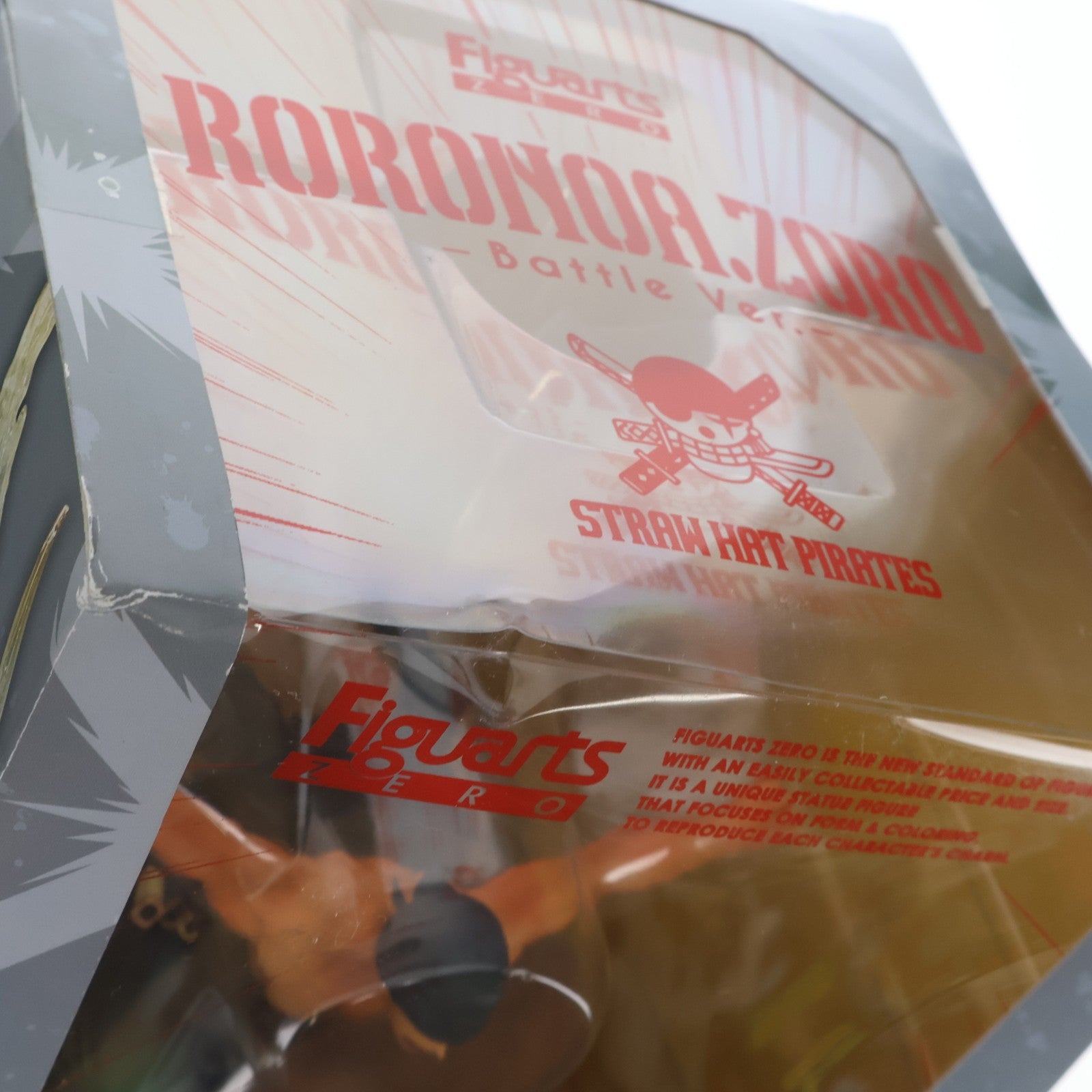 【中古即納】[FIG] (再販) フィギュアーツZERO ロロノア・ゾロ -Battle Ver.煉獄鬼斬り- ONE PIECE(ワンピース) 新世界編 完成品 フィギュア バンダイ(20150515)