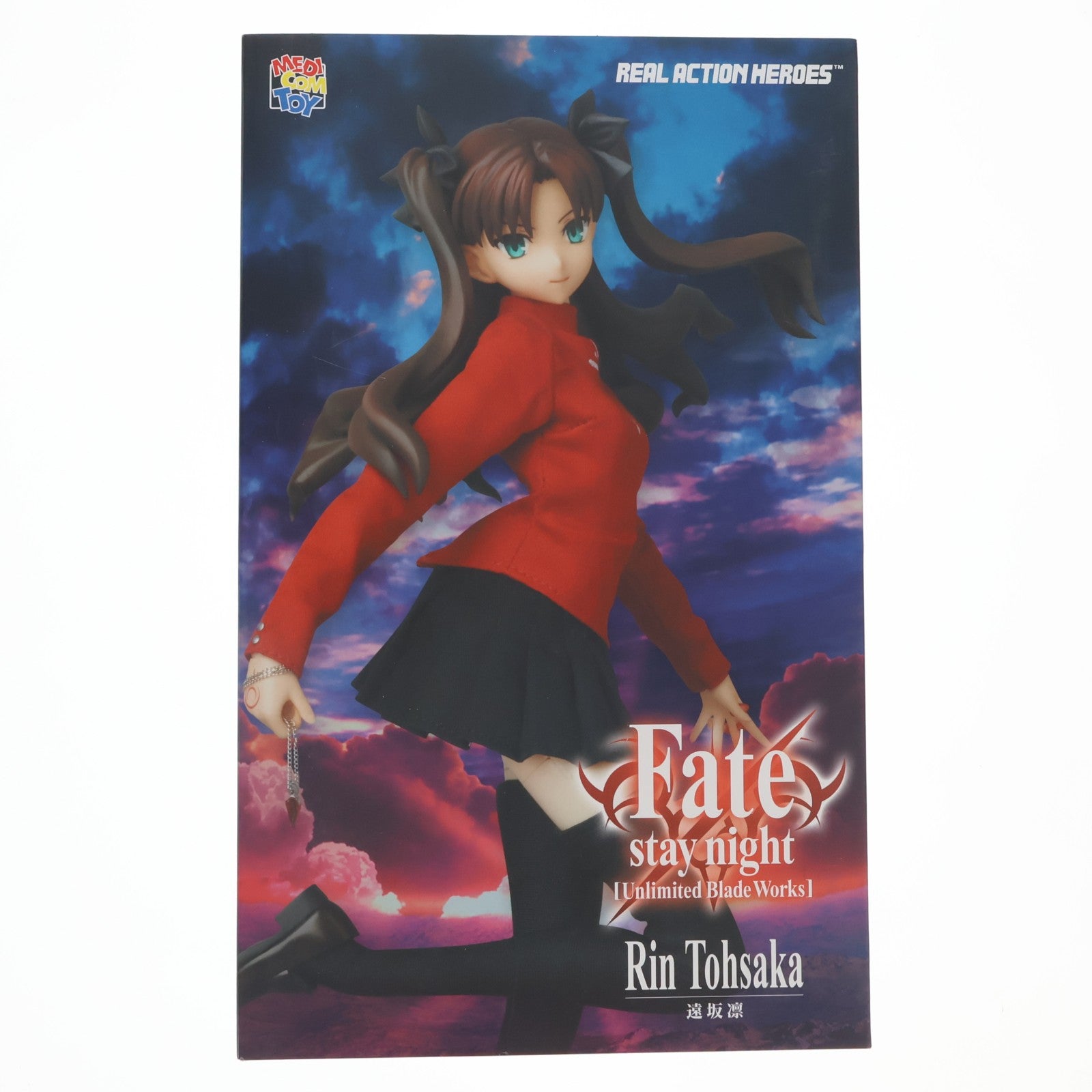 【中古即納】[FIG] リアルアクションヒーローズ No.692 RAH 遠坂凛(とおさかりん) Fate/stay night(フェイト/ステイナイト) 完成品 可動フィギュア メディコム・トイ(20150801)