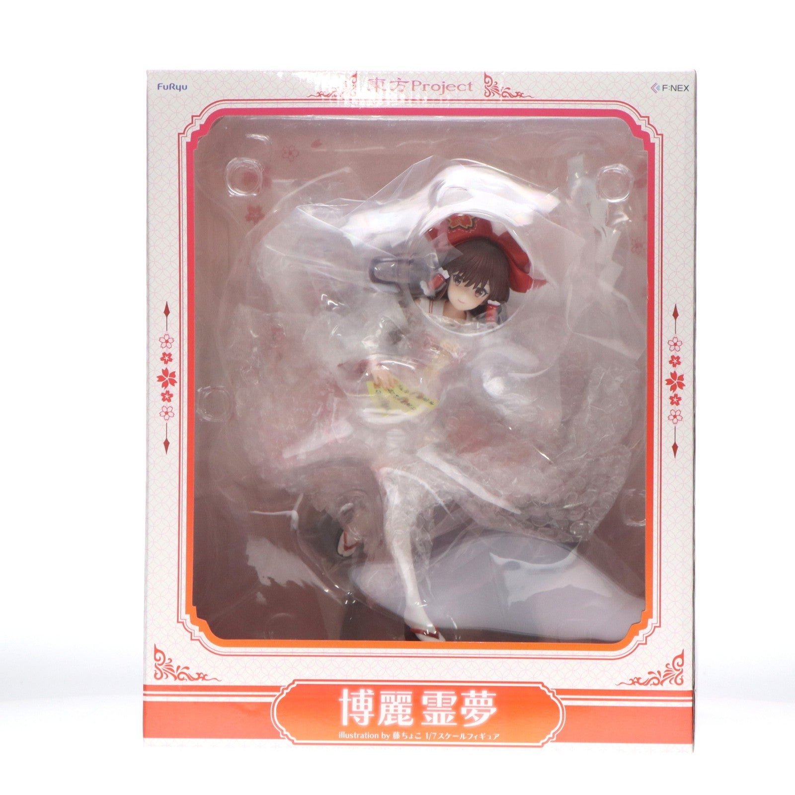 【中古即納】[FIG] 博麗霊夢(はくれいれいむ) illustration by 藤ちょこ 東方Project 1/7 完成品 フィギュア(AMU-FNX1001) フリュー(20250131)