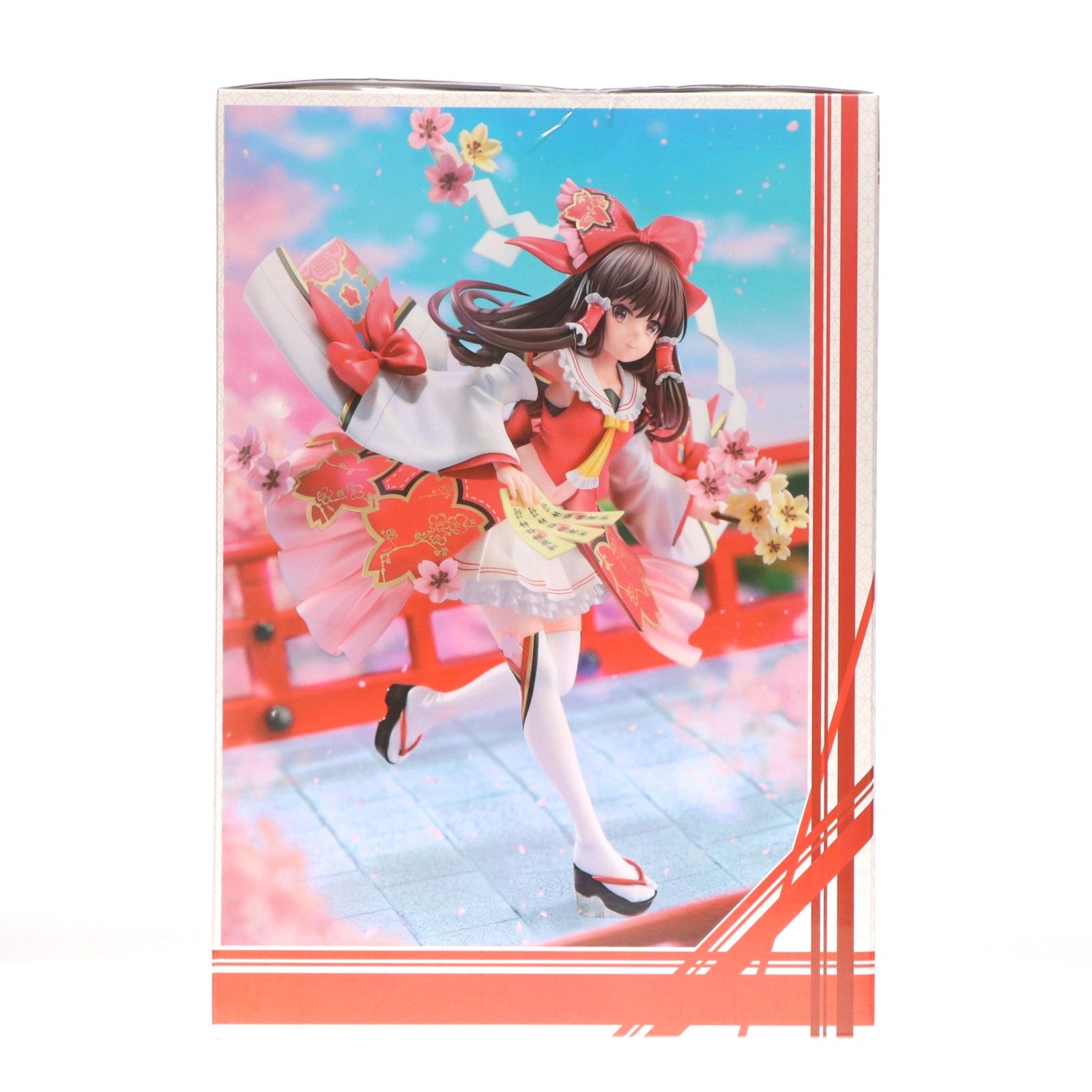 【中古即納】[FIG] 博麗霊夢(はくれいれいむ) illustration by 藤ちょこ 東方Project 1/7 完成品 フィギュア(AMU-FNX1001) フリュー(20250131)