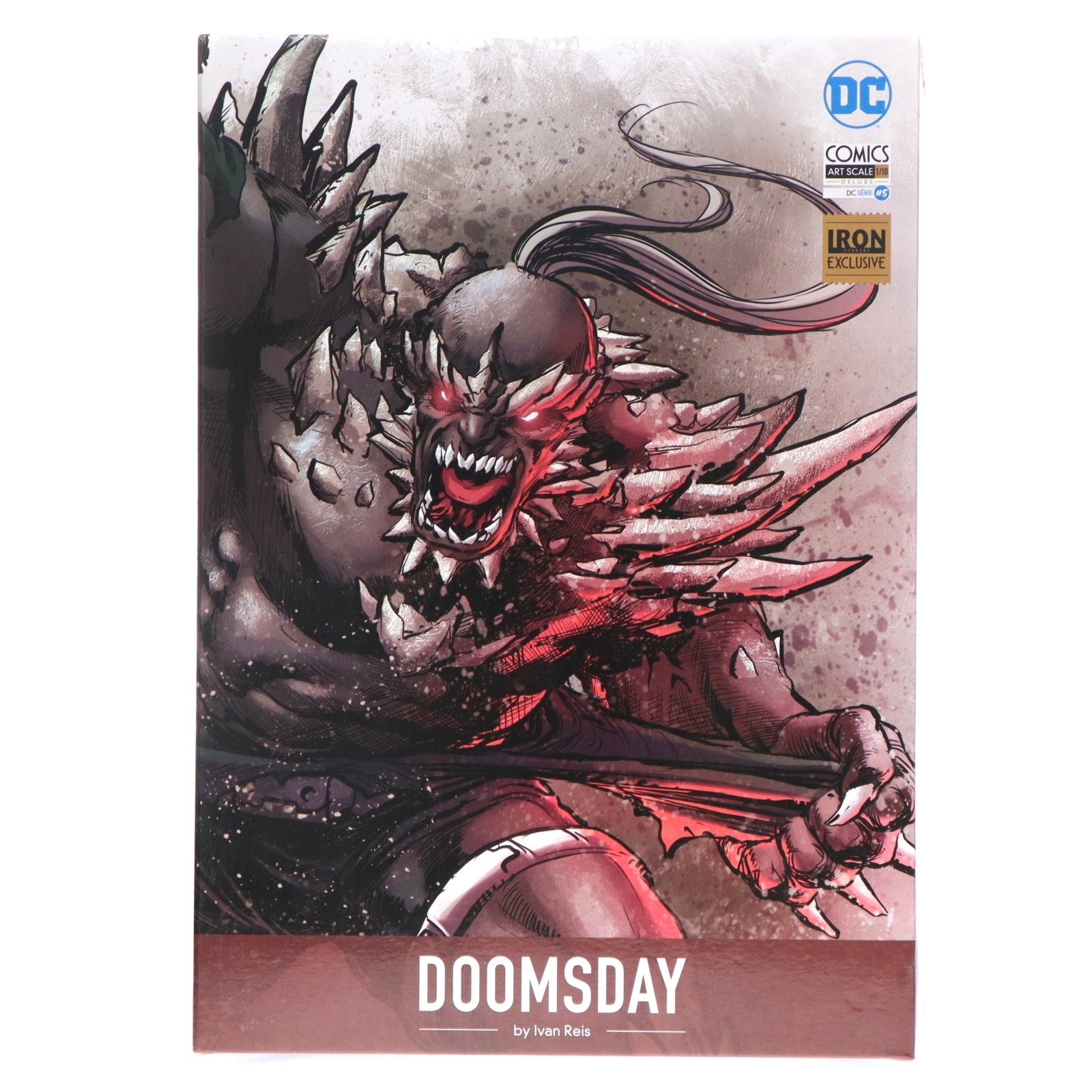 【中古即納】[FIG] アイアン・スタジオ スタチュー デラックス・アートスケール ドゥームズデイ DCコミックス 1/10 完成品 フィギュア アイアンスタジオ(20200730)