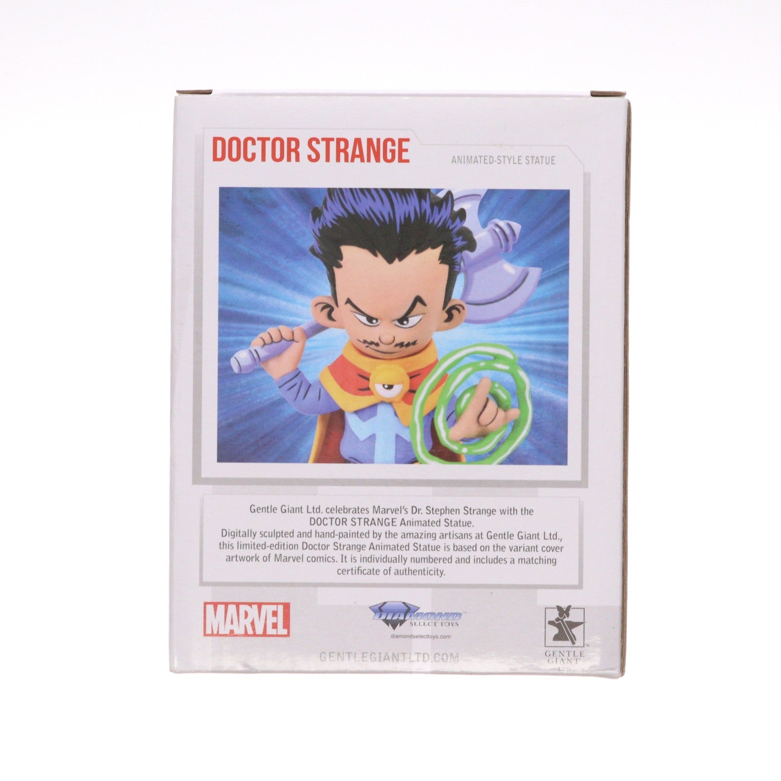 【中古即納】[FIG] ドクター・ストレンジ アニメイテッド ミニスタチュー マーベルコミック 完成品 フィギュア ダイアモンドセレクトトイズ(20201130)