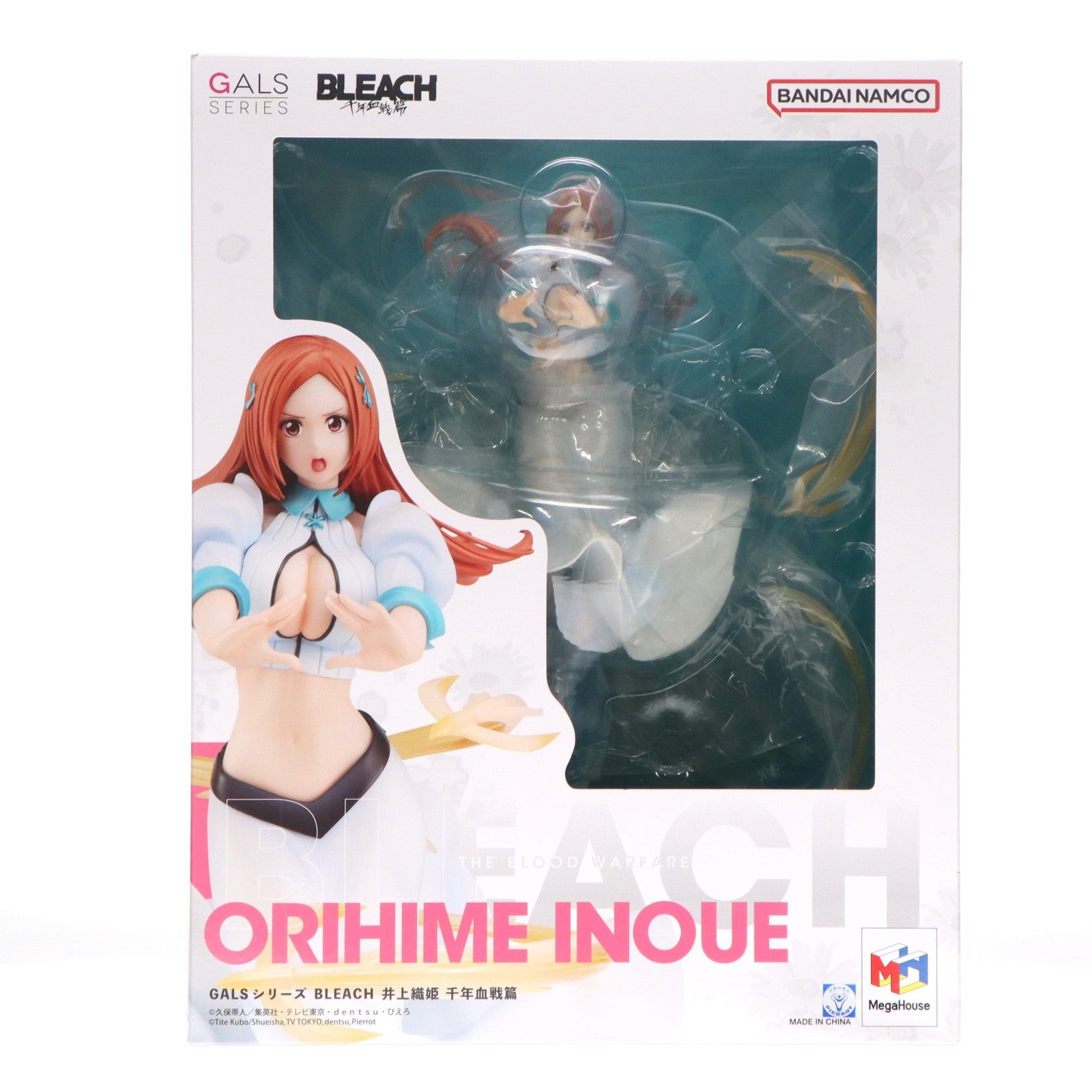 【中古即納】[FIG] GALSシリーズ 井上織姫(いのうえおりひめ) 千年血戦篇 BLEACH(ブリーチ) 完成品 フィギュア プレミアムバンダイ&オンラインショップ限定 メガハウス(20250226)