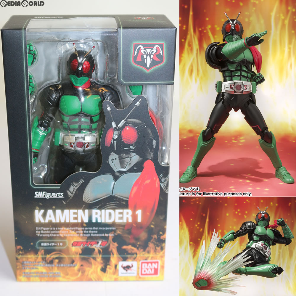 【中古即納】[FIG] S.H.Figuarts(フィギュアーツ) 仮面ライダー1号 完成品 可動フィギュア バンダイ(20161015)