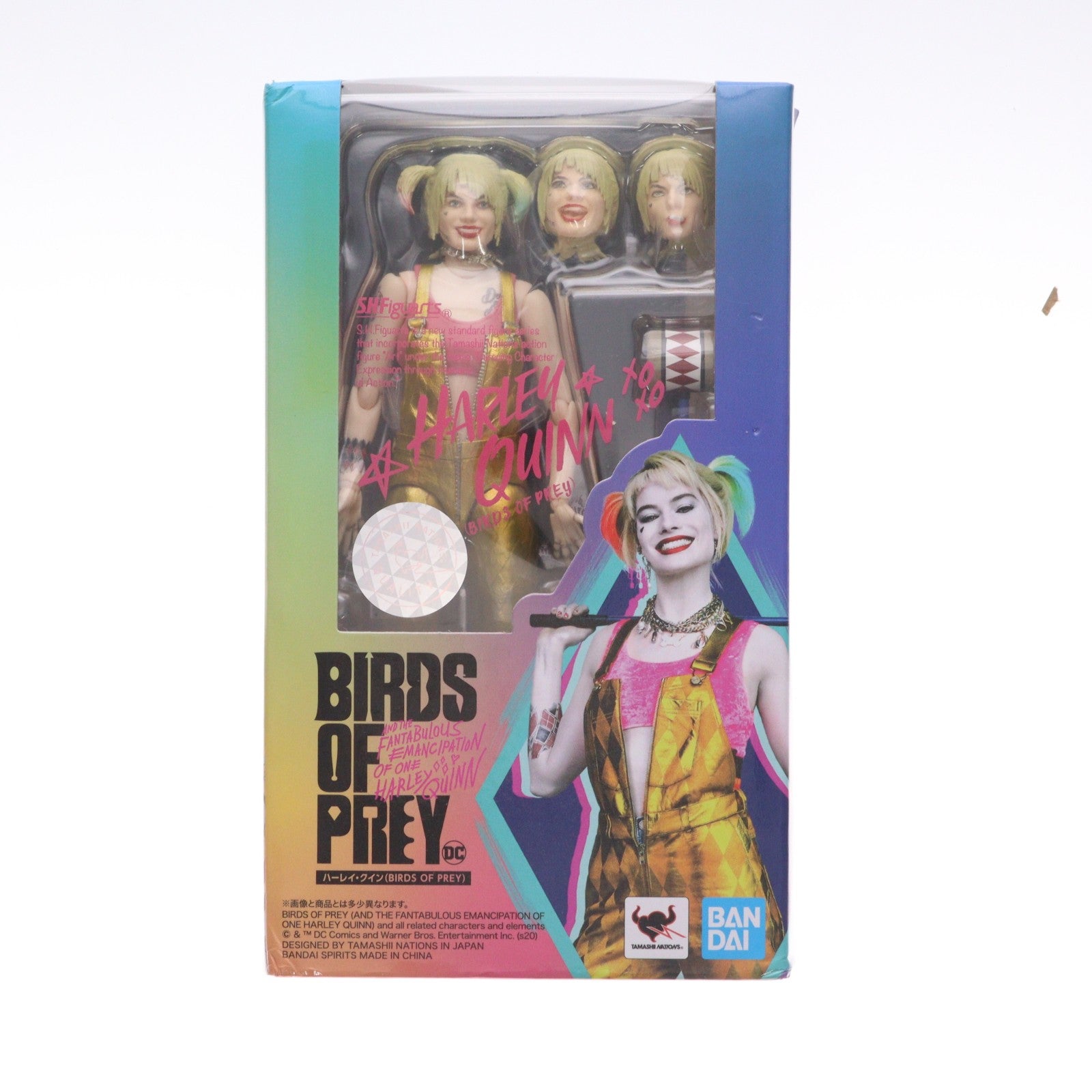 【中古即納】[FIG] S.H.Figuarts(フィギュアーツ) ハーレイ・クイン(BIRDS OF PREY) ハーレイ・クインの華麗なる覚醒 BIRDS OF PREY 完成品 可動フィギュア バンダイスピリッツ(20200425)