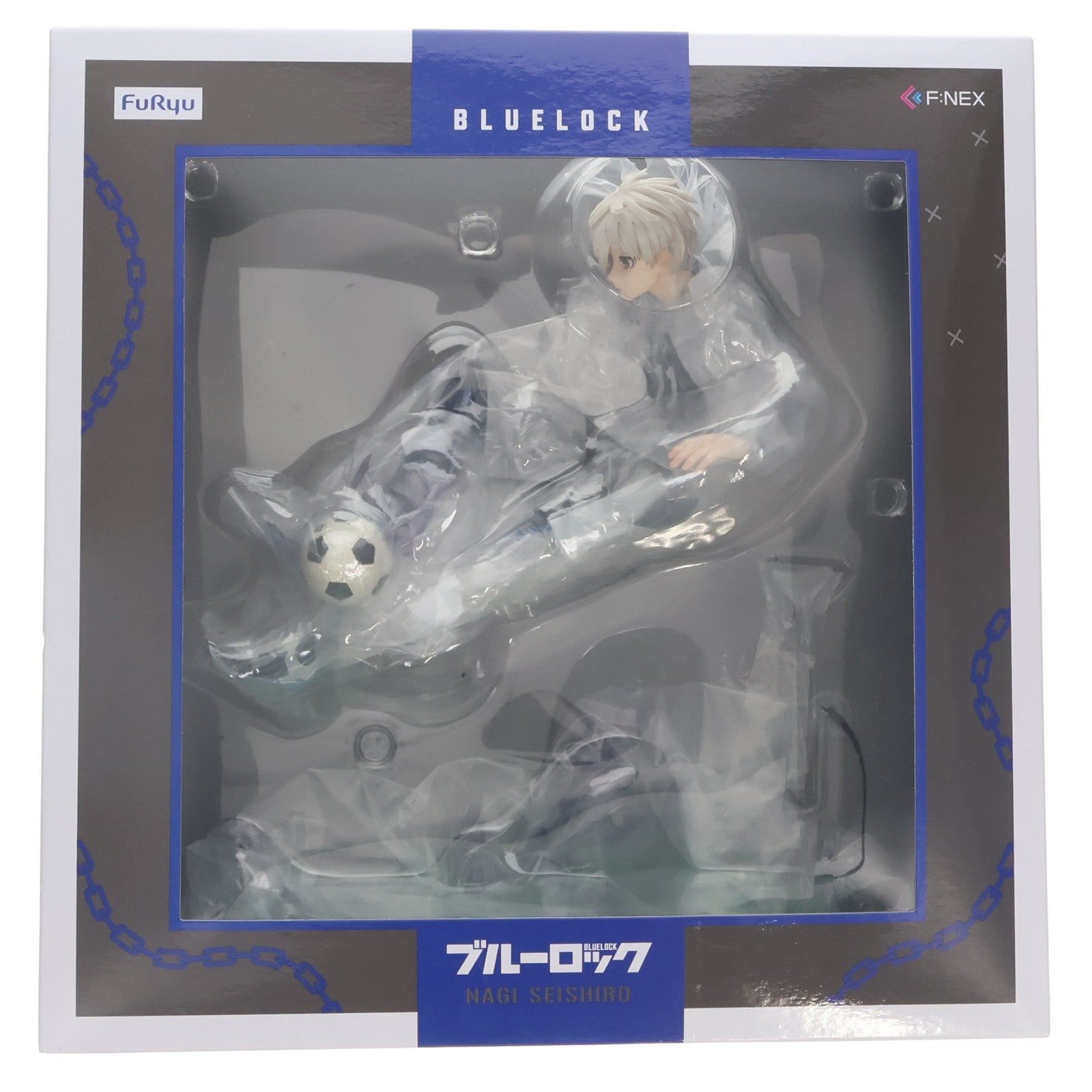 【中古即納】[FIG] FURYU HOBBY MALL限定 凪誠士郎(なぎせいしろう) ブルーロック 1/7 完成品 フィギュア(AMU-FNX0940) フリュー(20231205)