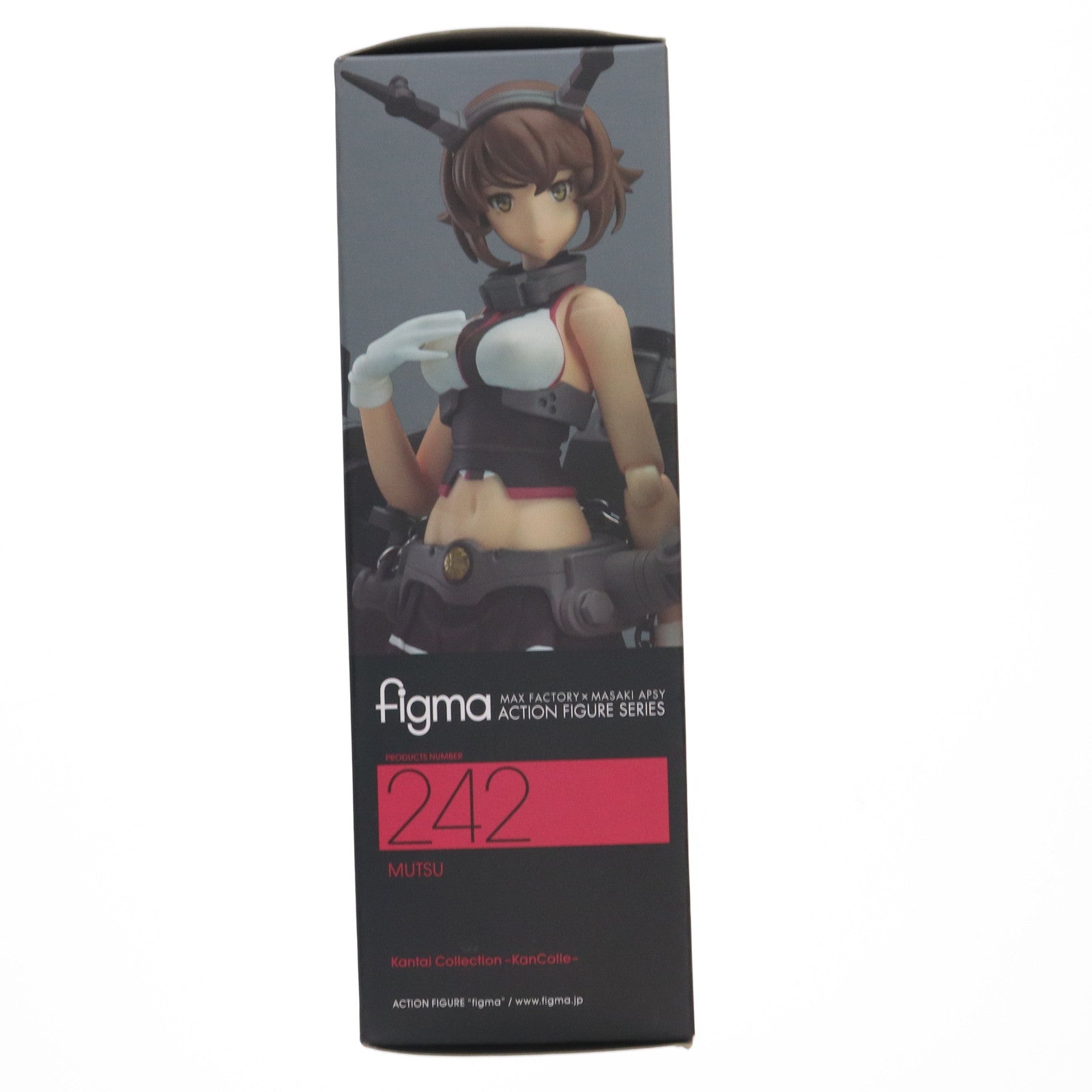 【中古即納】[FIG] figma(フィグマ) 242 陸奥(むつ) 艦隊これくしょん -艦これ- 完成品 可動フィギュア マックスファクトリー(20150530)