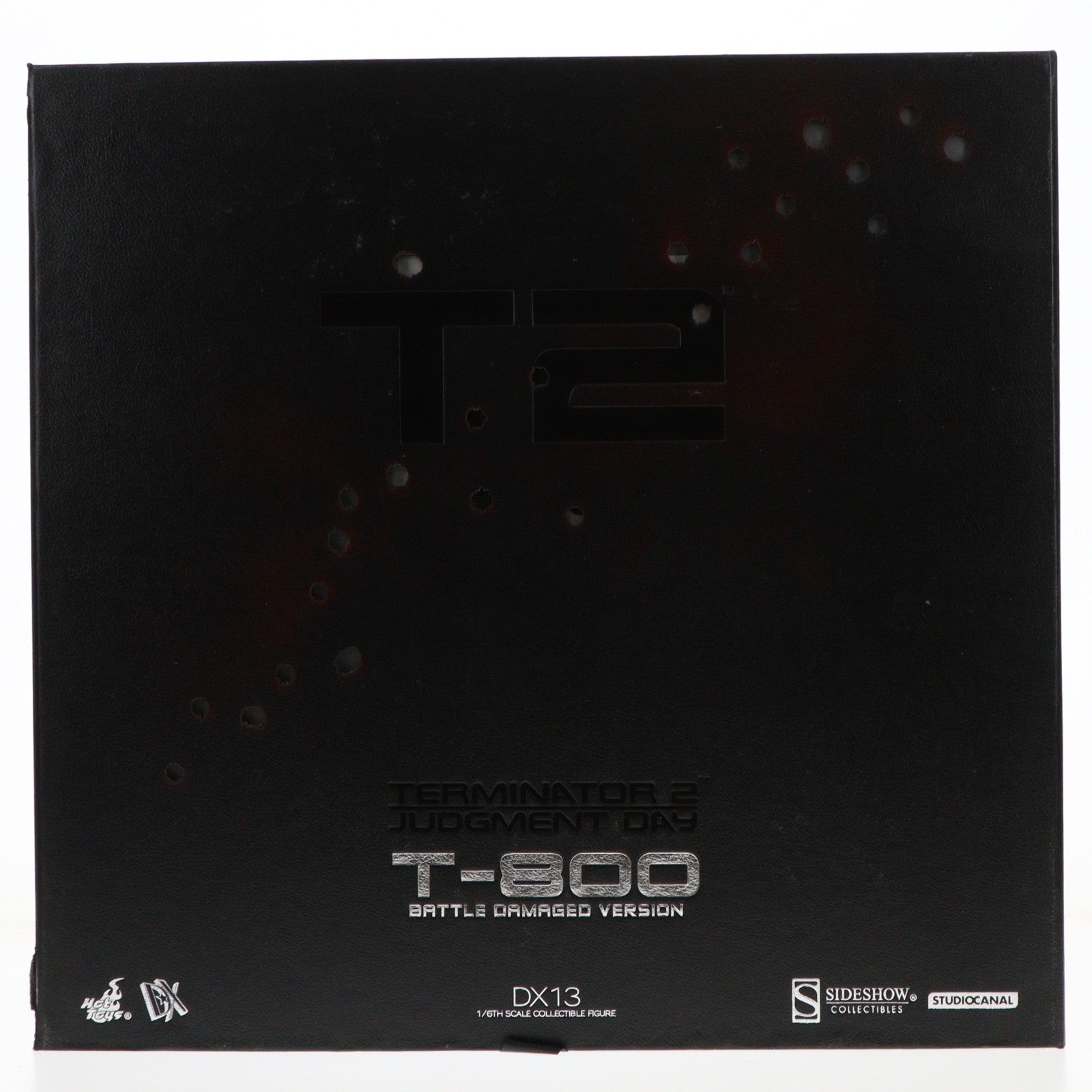 【中古即納】[FIG] ムービー・マスターピース DX T-800(バトルダメージ版) ターミネーター2 1/6 完成品 可動フィギュア(DX#13) ホットトイズ(20131212)