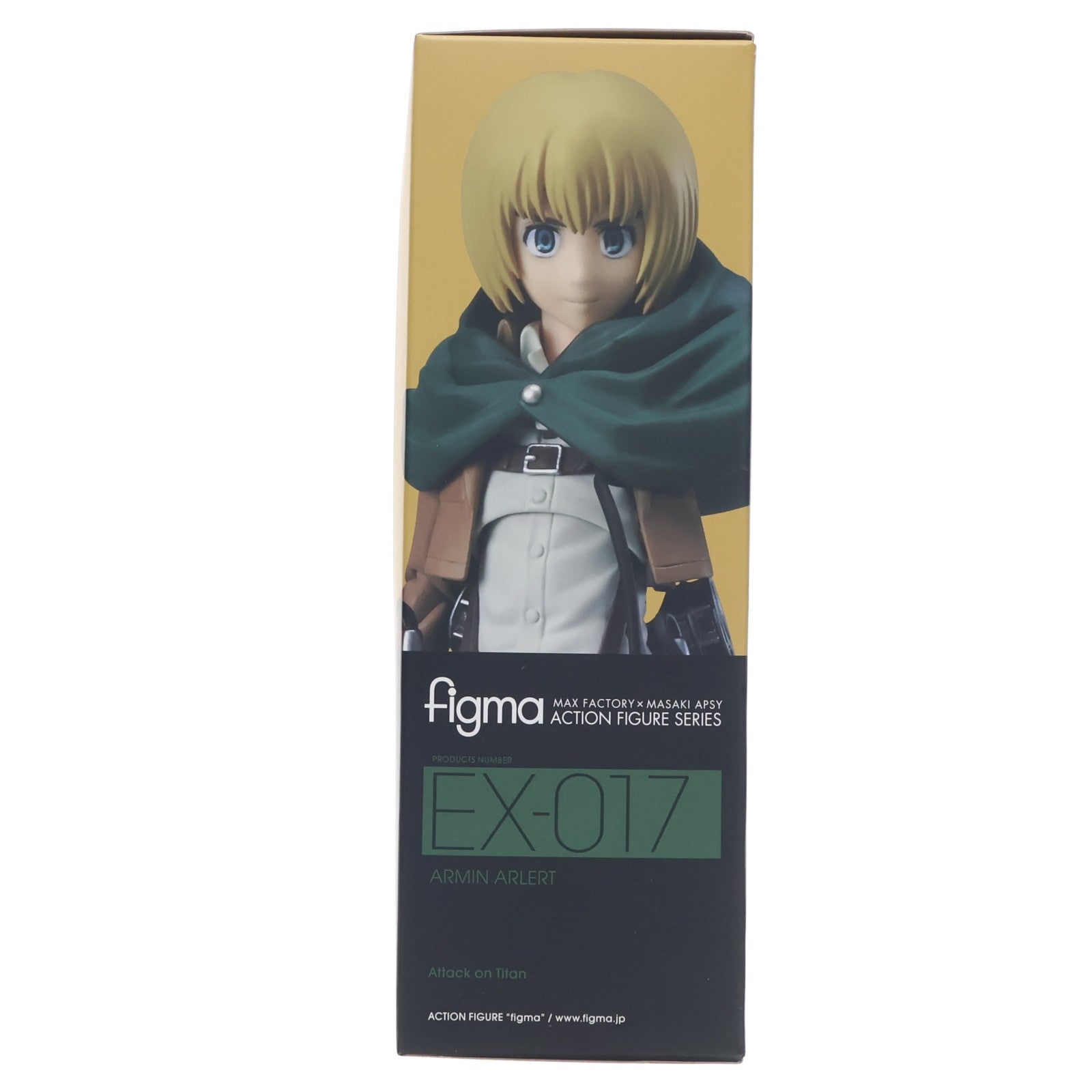 【中古即納】[FIG] figma(フィグマ) EX-017 アルミン・アルレルト 進撃の巨人 完成品 可動フィギュア ワンフェス2014冬&GOODSMILE ONLINE SHOP限定 マックスファクトリー(20140209)