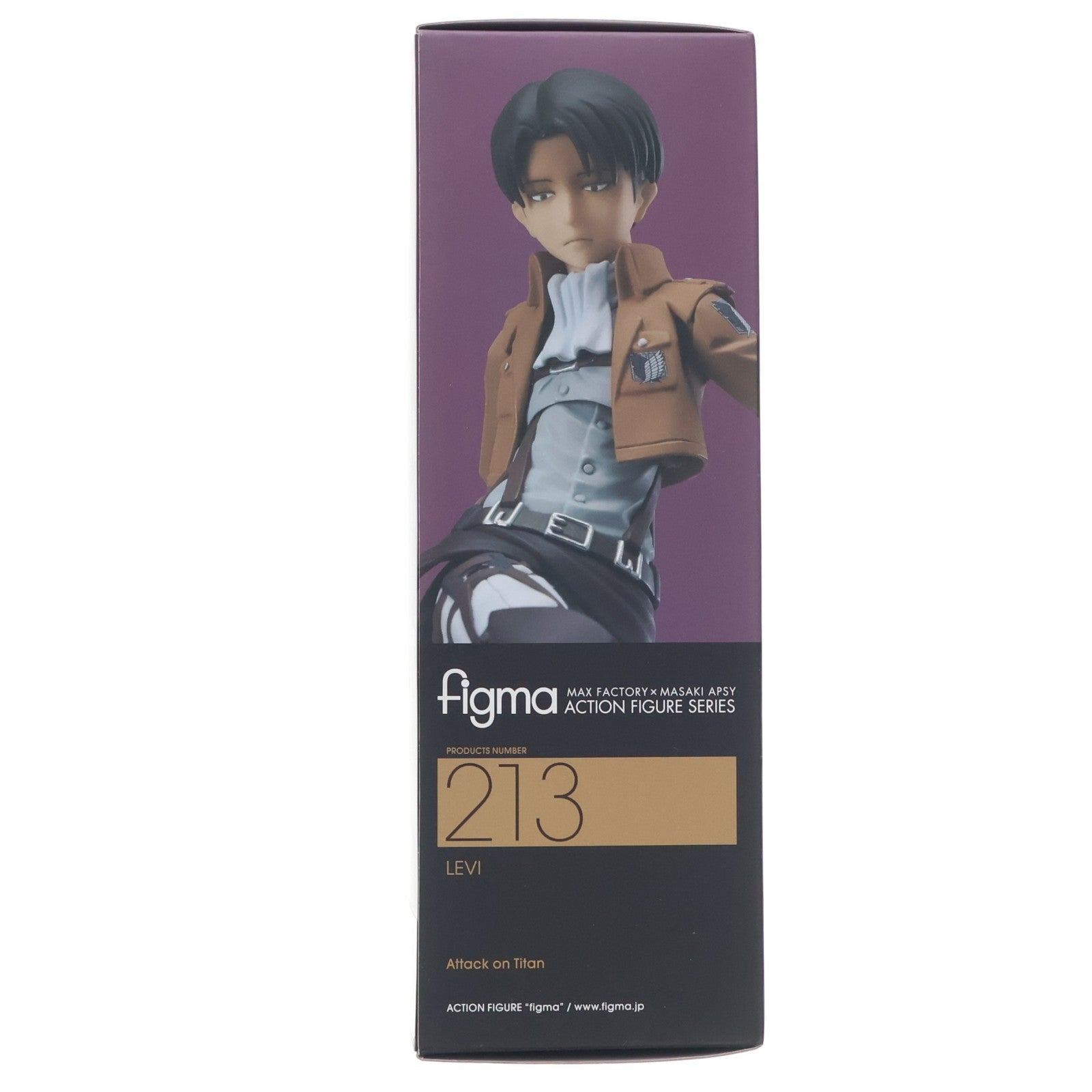 【中古即納】[FIG] figma(フィグマ) 213 リヴァイ 進撃の巨人 完成品 可動フィギュア グッドスマイルカンパニー(20140629)