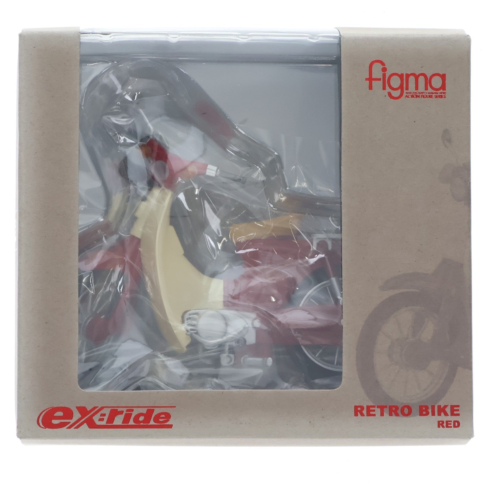 【中古即納】[FIG] ex:ride(エクスライド) ride.005 レトロバイク レッド 完成品 フィギュア FREEing(フリーイング)(20100424)