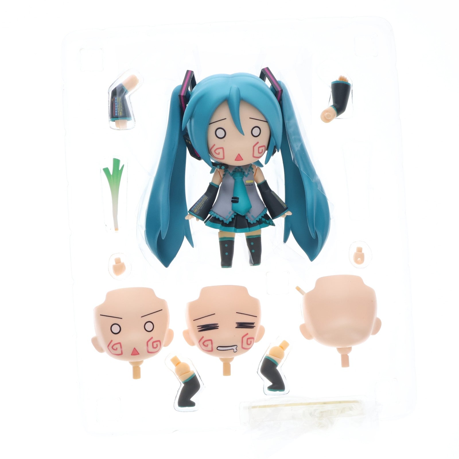 【中古即納】[FIG] ワンフェス2008夏限定 ねんどろいど 042 初音ミク はちゅねフェイスVer. キャラクター・ボーカル・シリーズ01 初音ミク 完成品 可動フィギュア グッドスマイルカンパニー(20080803)