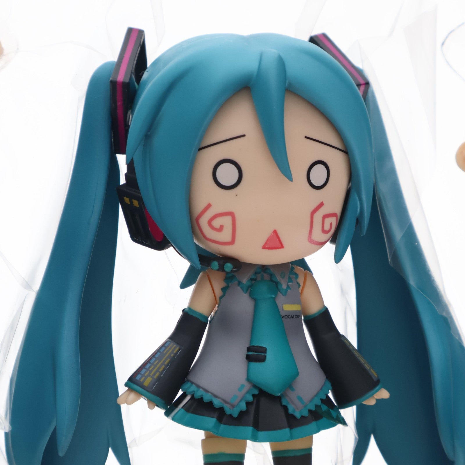【中古即納】[FIG] ワンフェス2008夏限定 ねんどろいど 042 初音ミク はちゅねフェイスVer. キャラクター・ボーカル・シリーズ01 初音ミク 完成品 可動フィギュア グッドスマイルカンパニー(20080803)