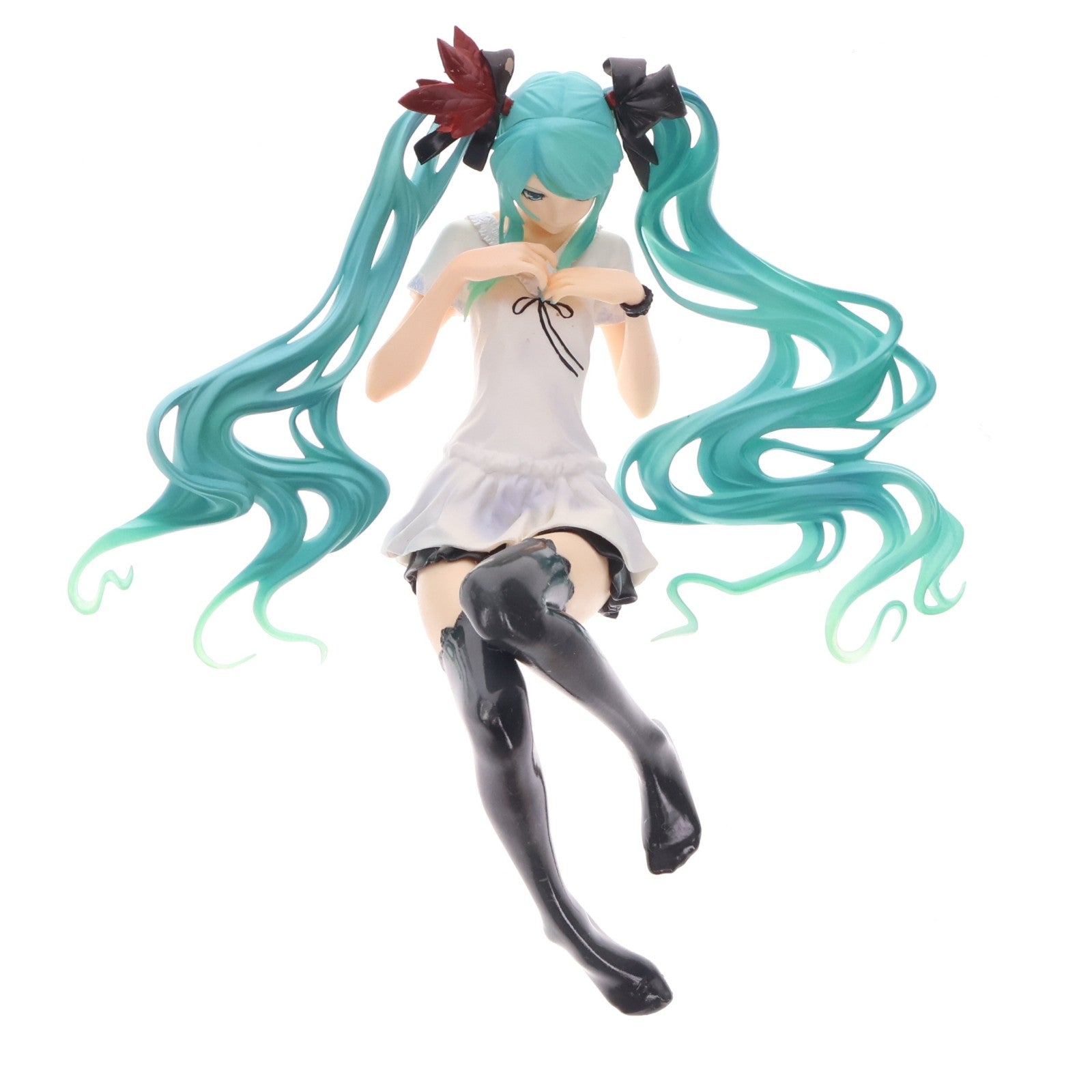 【中古即納】[FIG] supercell feat.初音ミク ワールドイズマイン[ナチュラルフレーム] キャラクター・ボーカル・シリーズ01 初音ミク 1/8 完成品 フィギュア グッドスマイルカンパニー(20091215)