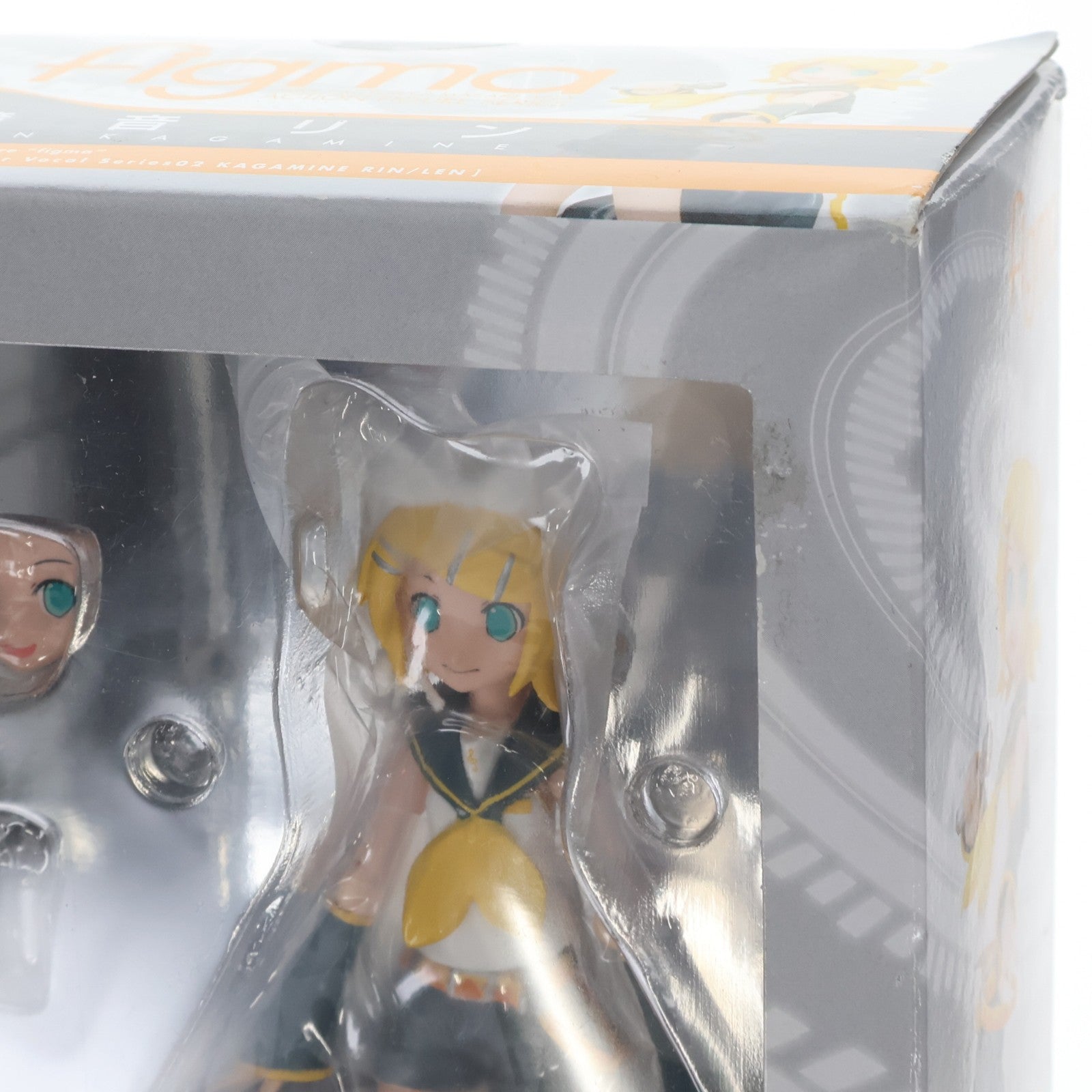 【中古即納】[FIG] figma(フィグマ) 019 鏡音リン(かがみねりん) キャラクター・ボーカル・シリーズ02 鏡音リン・レン 完成品 可動フィギュア マックスファクトリー(20081124)