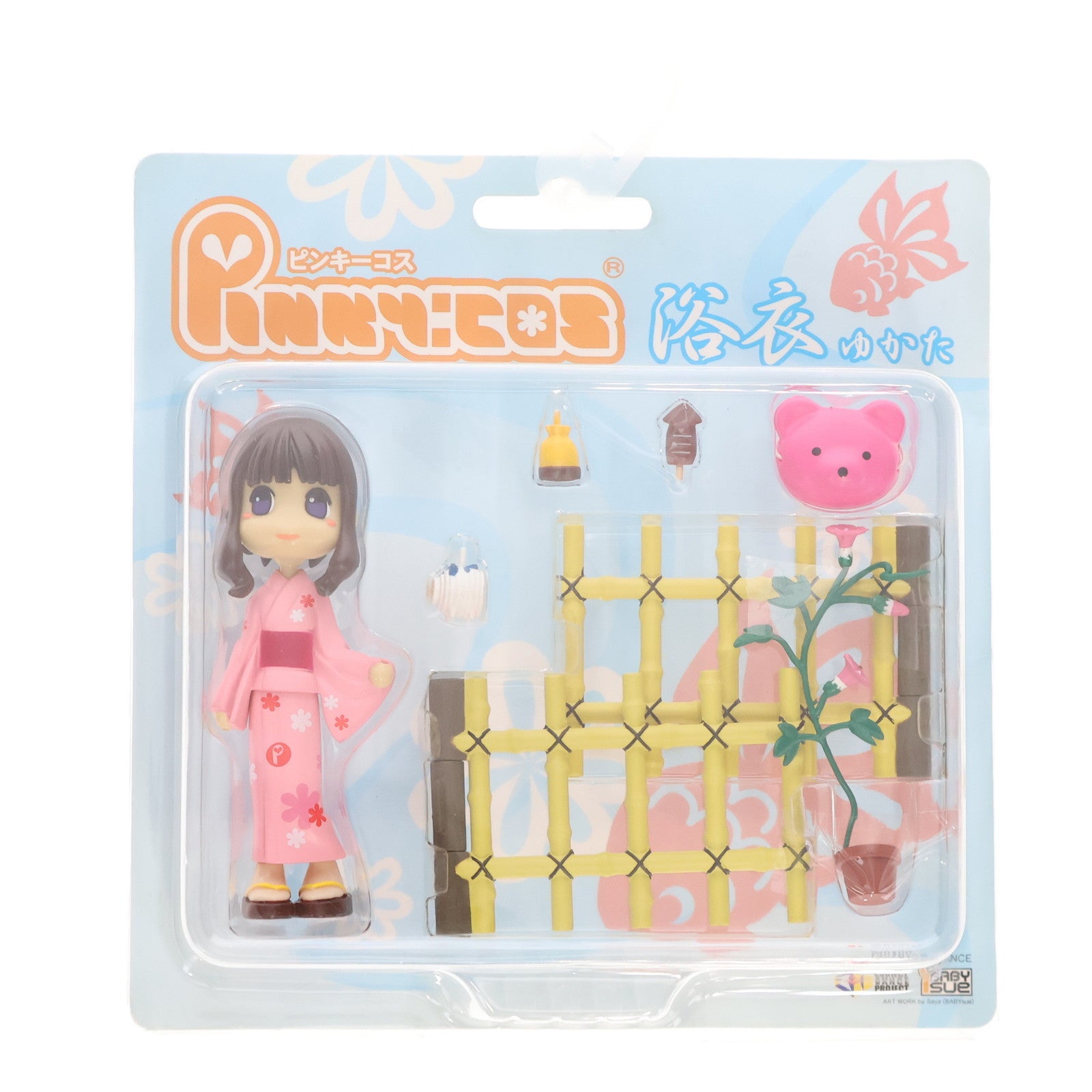【中古即納】[FIG] Pinky:cos(ピンキーコス) 浴衣 立ち姿Ver. PC003 ピンキーストリート 完成品 フィギュア GSIクレオス(20060912)
