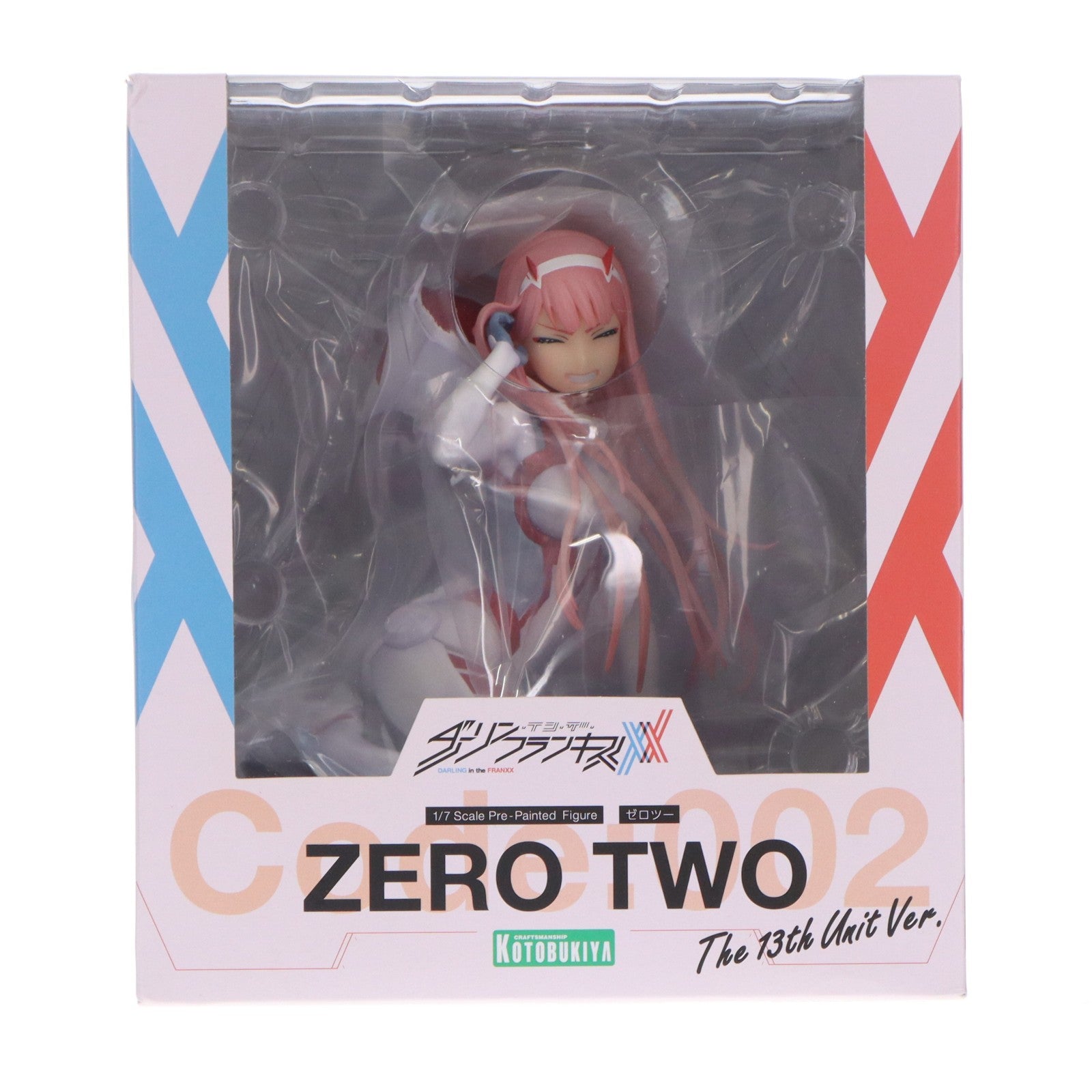 【中古即納】[FIG] コトブキヤショップ限定 ゼロツー The 13th Unit Ver. ダーリン・イン・ザ・フランキス 1/7 完成品 フィギュア コトブキヤ(20190731)