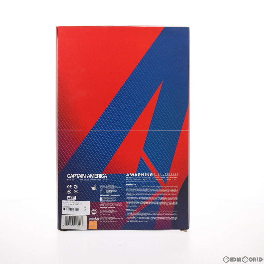 【中古即納】[FIG] ムービー・マスターピース キャプテン・アメリカ アベンジャーズ/エイジ・オブ・ウルトロン 1/6 完成品 可動フィギュア(MMS281) ホットトイズ(20150530)